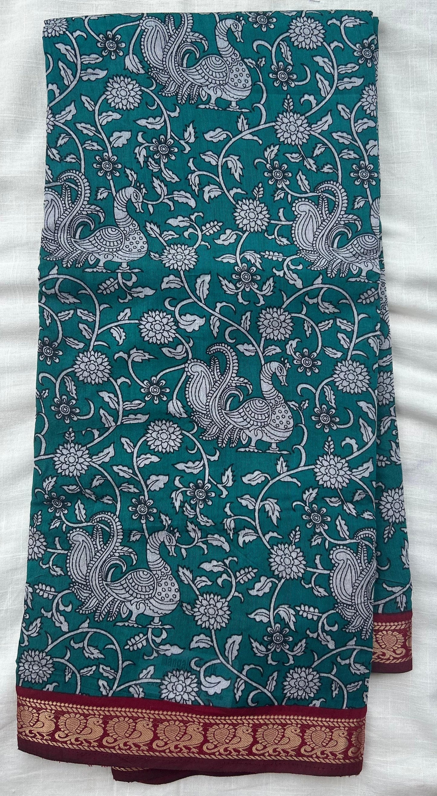Maheshwari Silk - Green