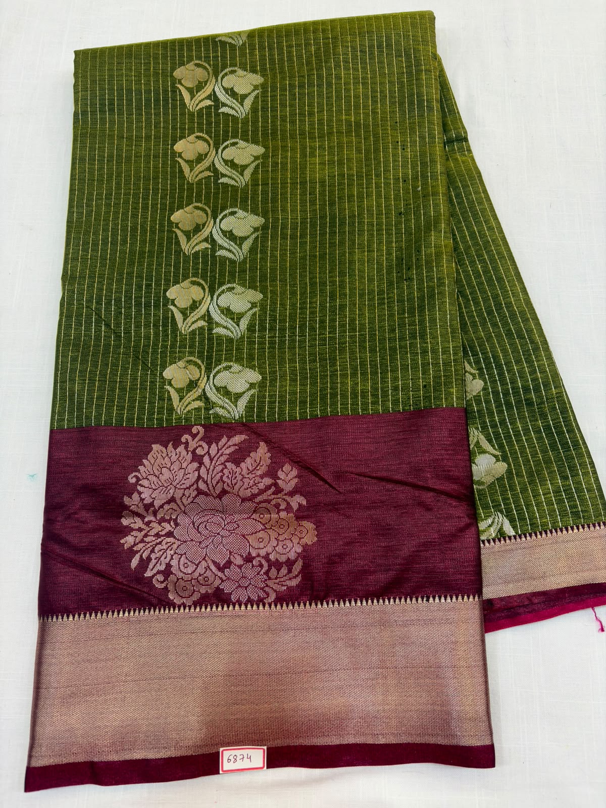 Semi Uppada Saree