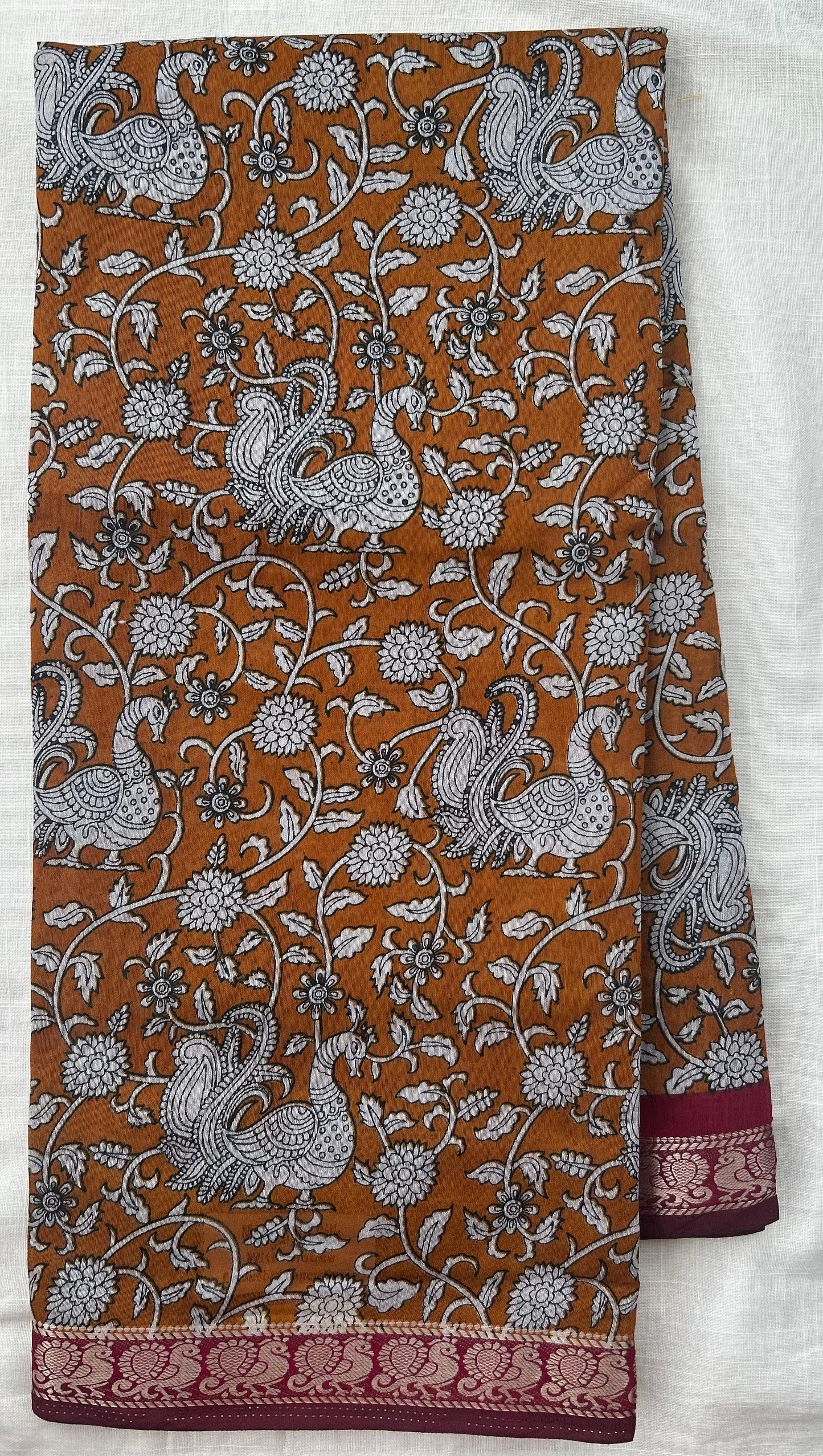 Maheshwari Silk - Yellow