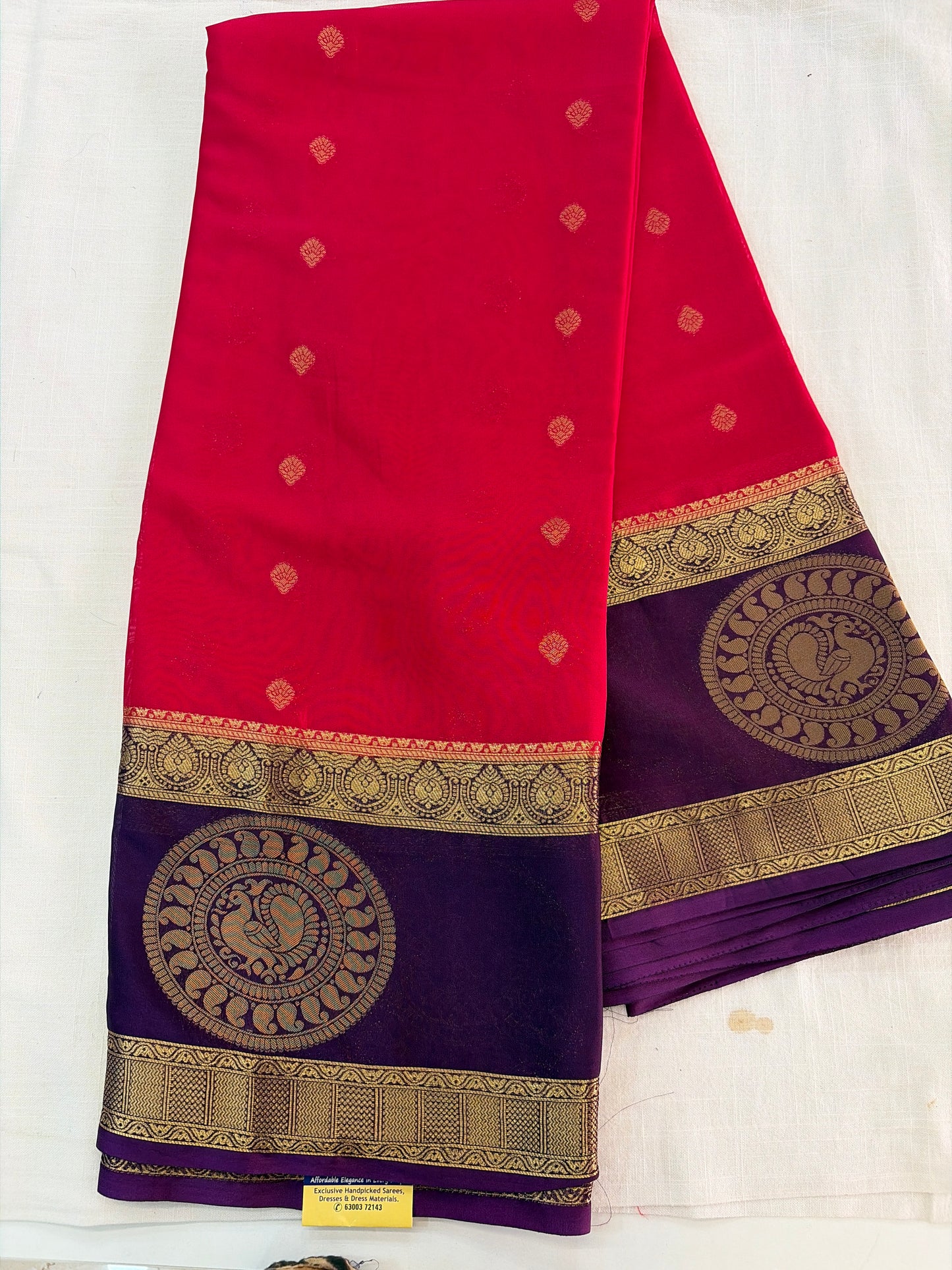 Mysore Crepe Gap borders Rich Pallu