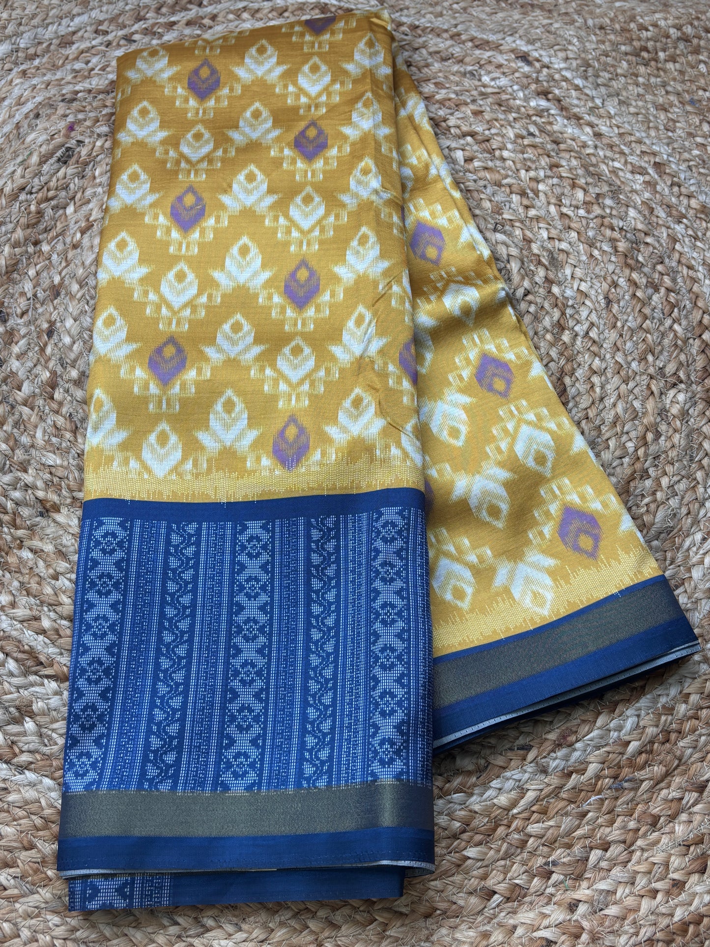 Ikkat SIlk Saree