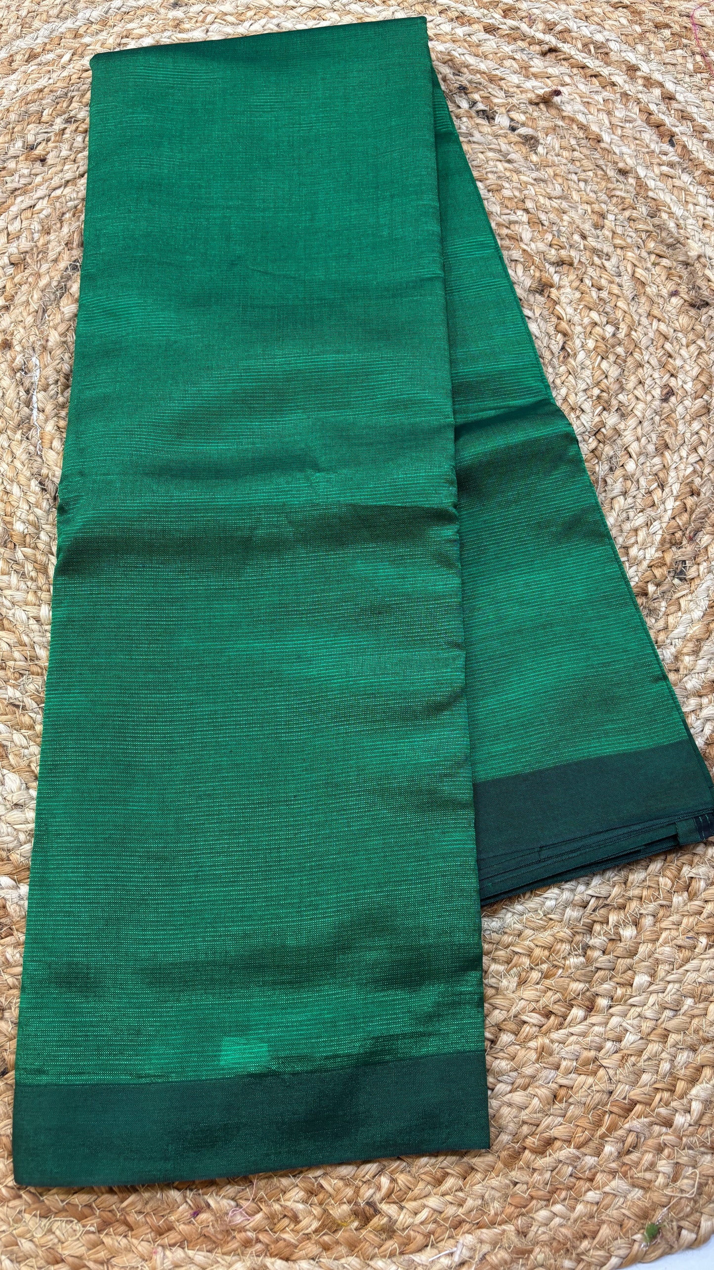 Plain Mangalgiri Silk Saree