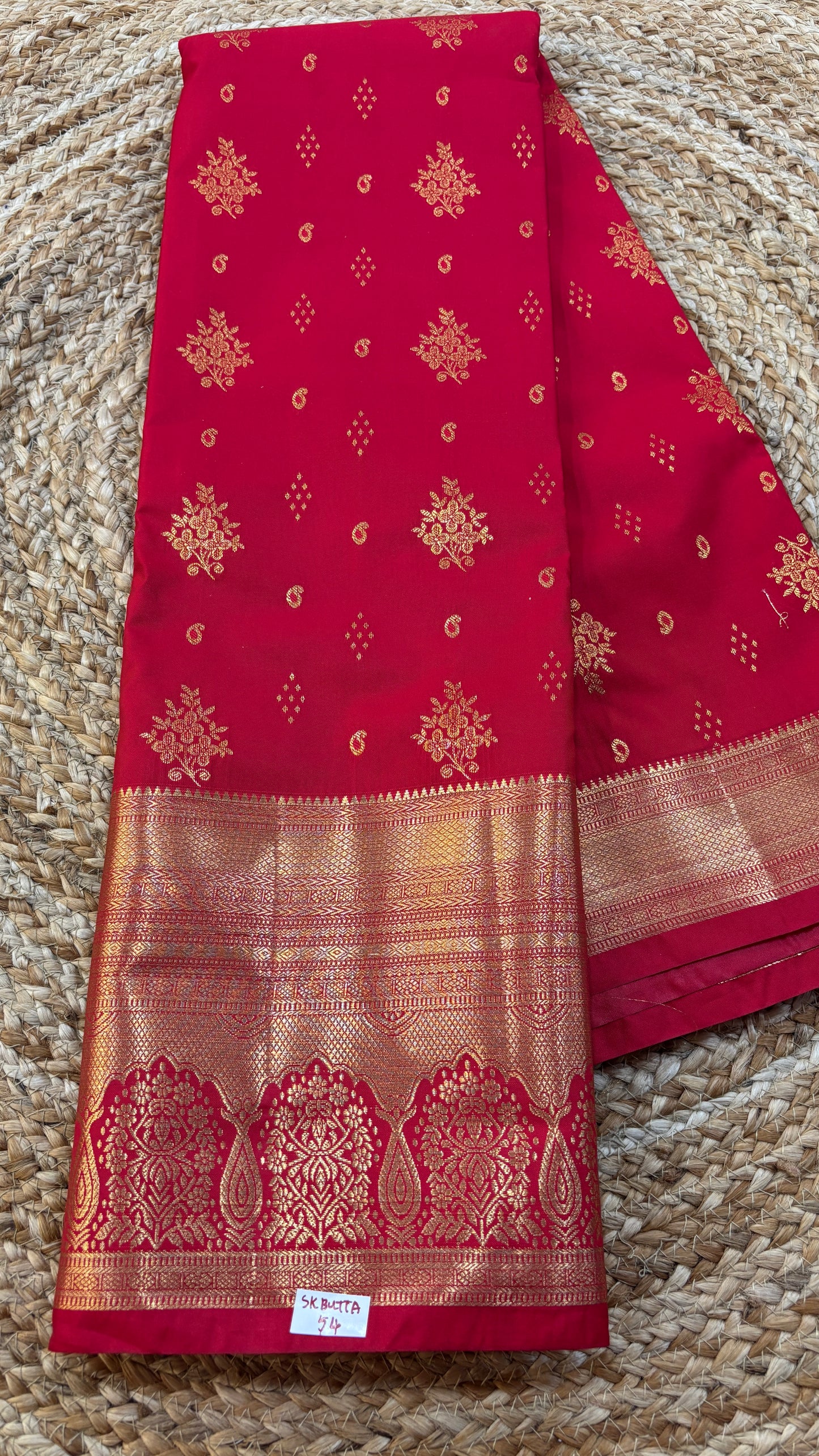Semi Kanchi Butta Sarees