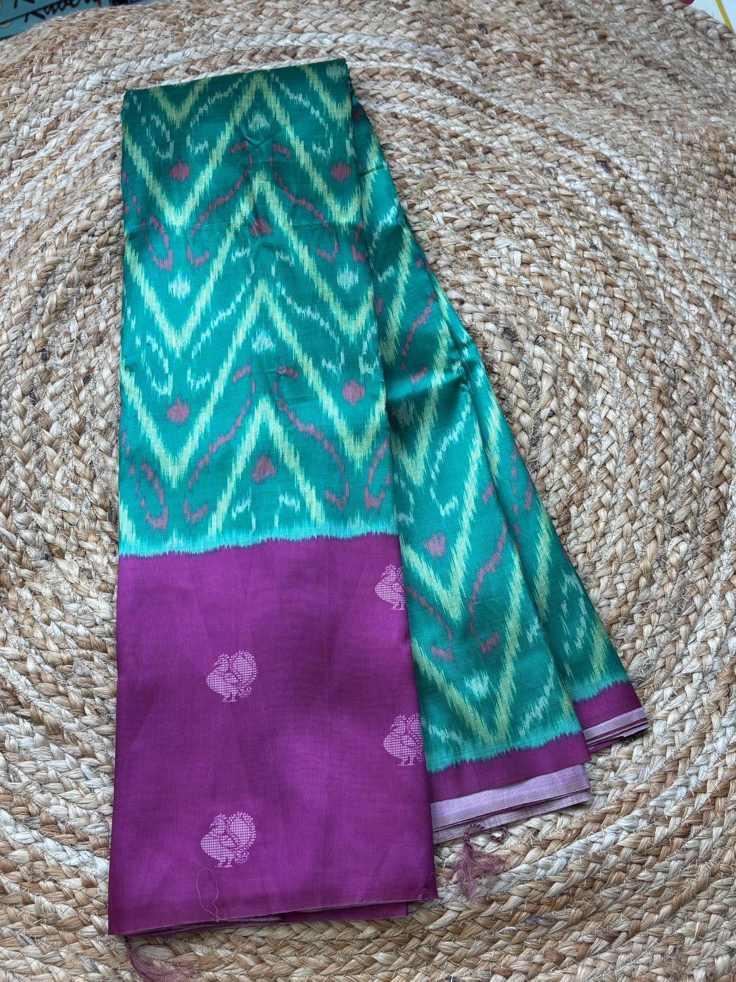 Ikkat SIlk Saree