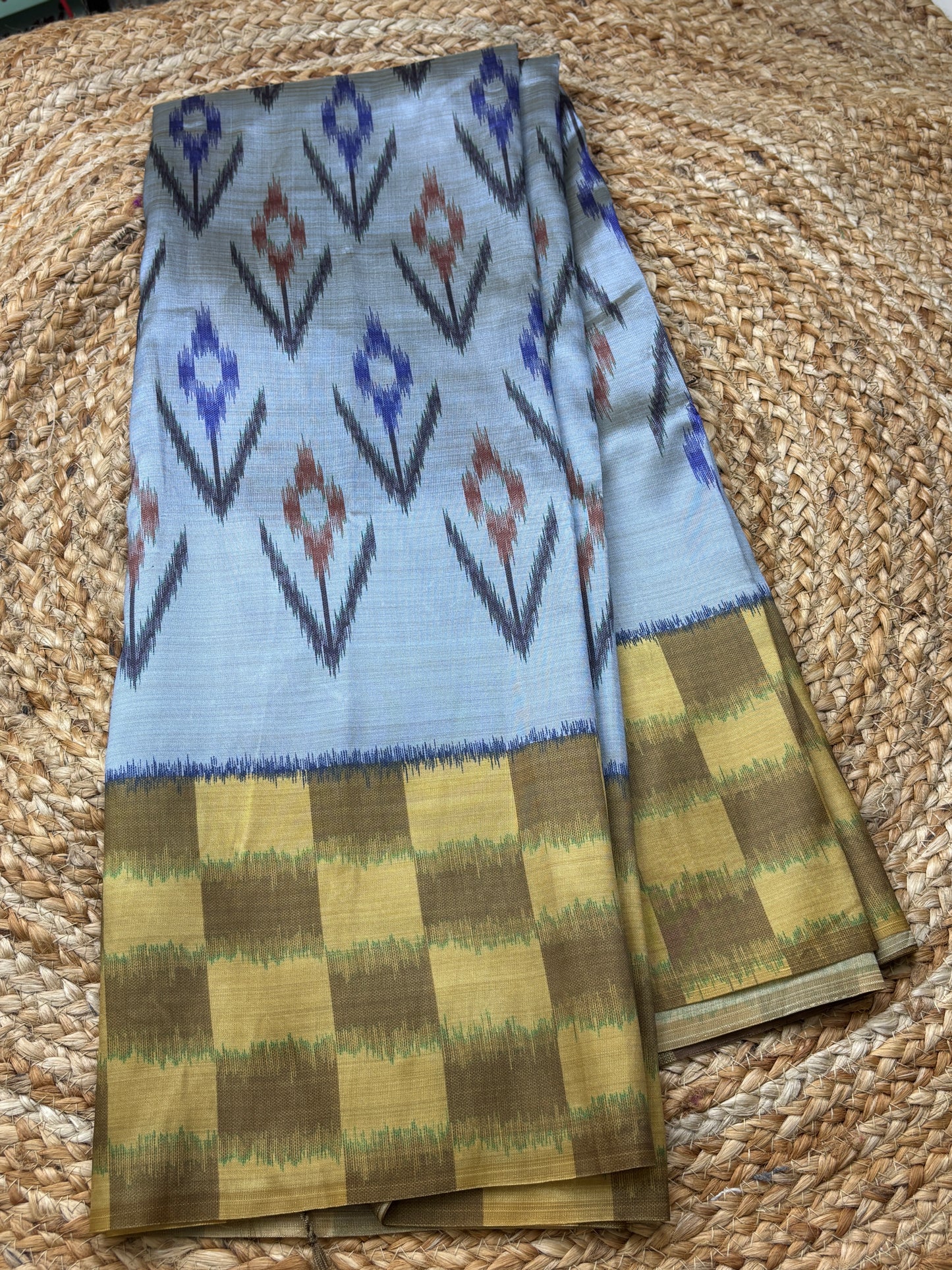 Ikkat SIlk Saree