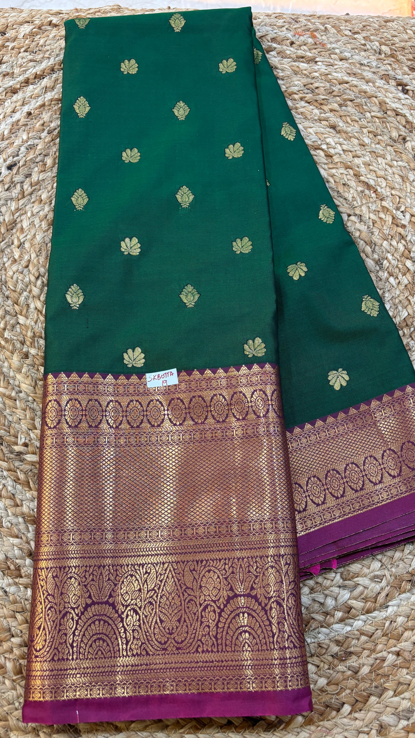 Semi Kanchi Butta Sarees