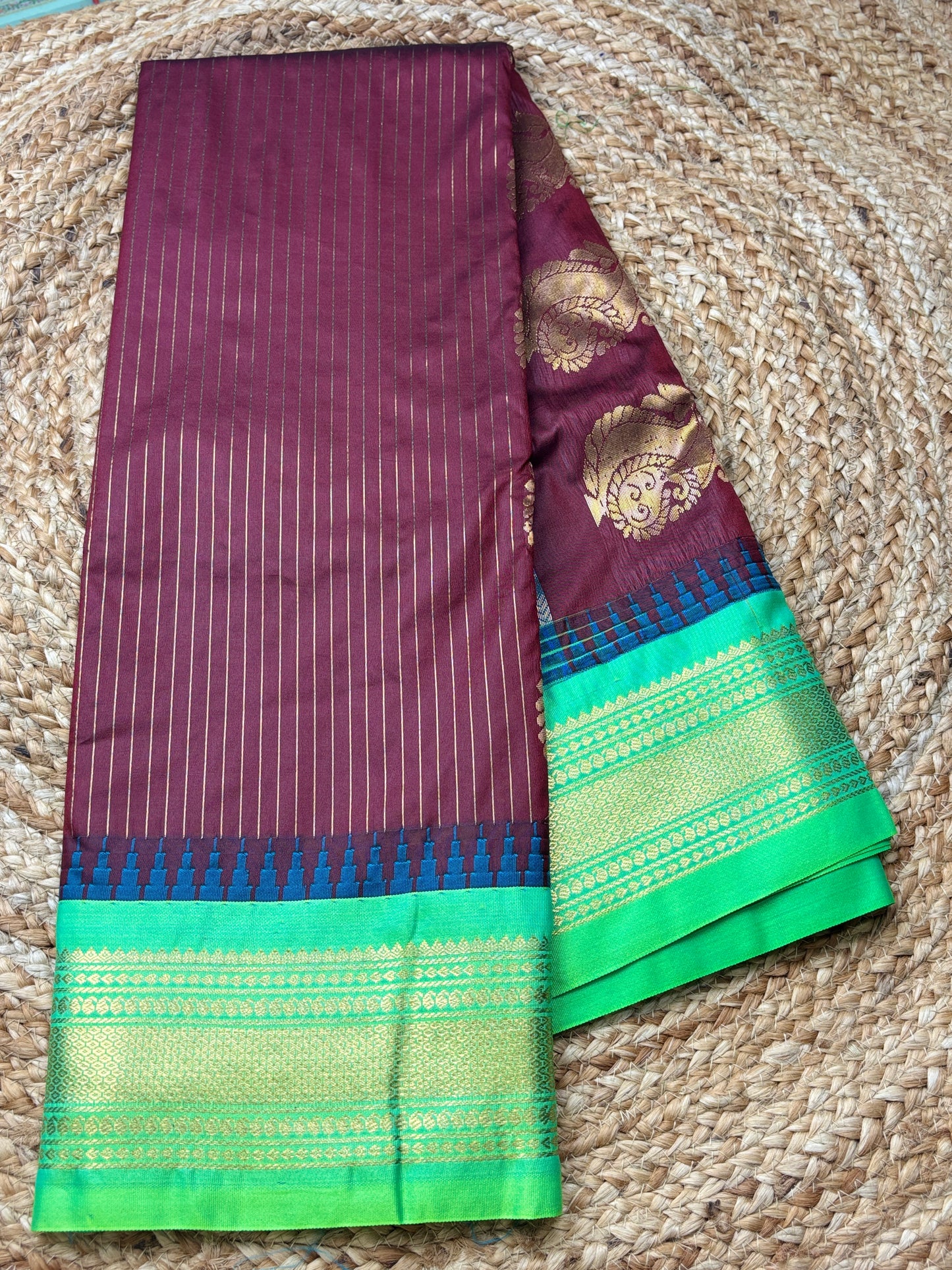 Semi Gadwal Saree