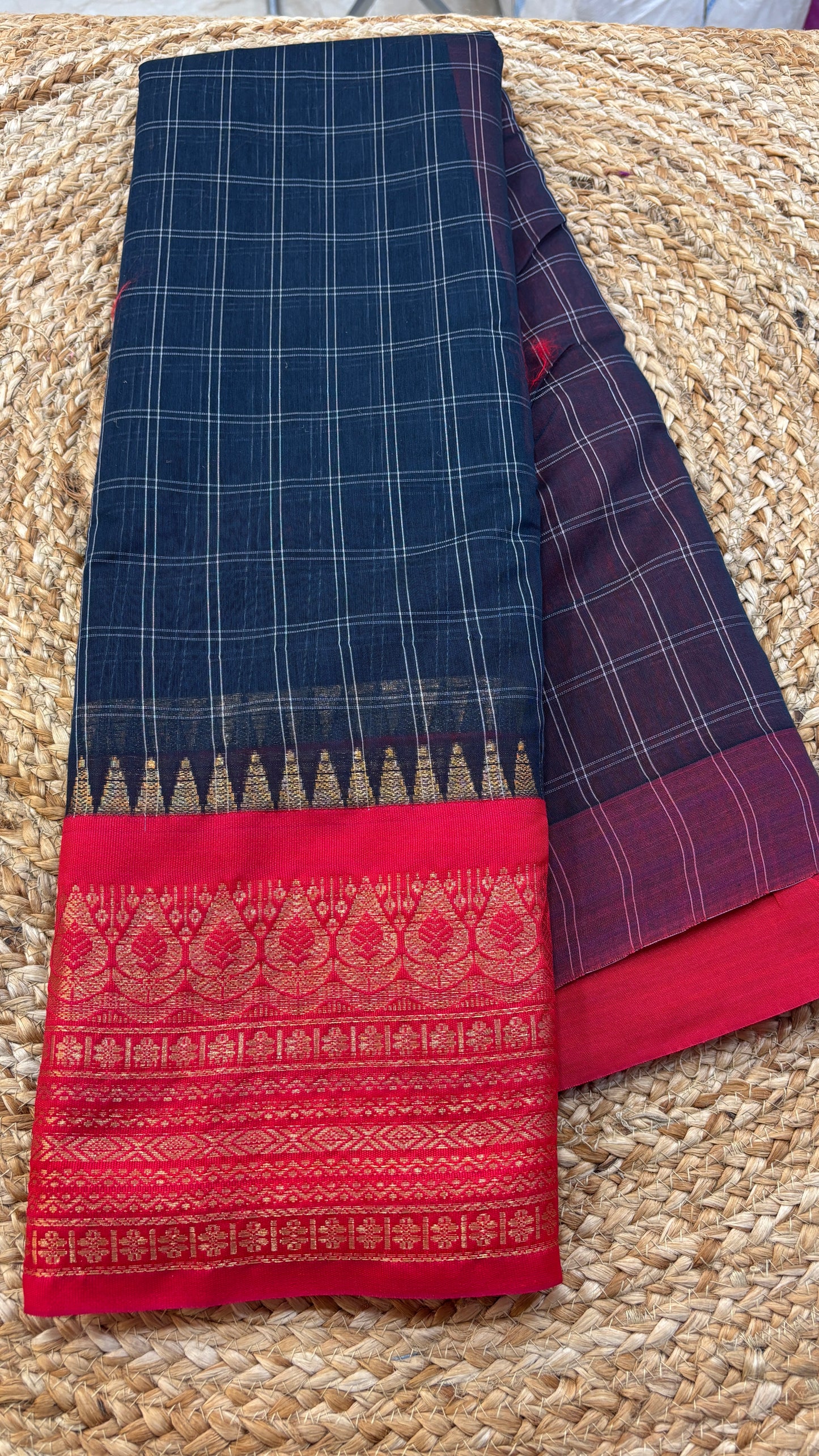 Gadwal Cotton Saree