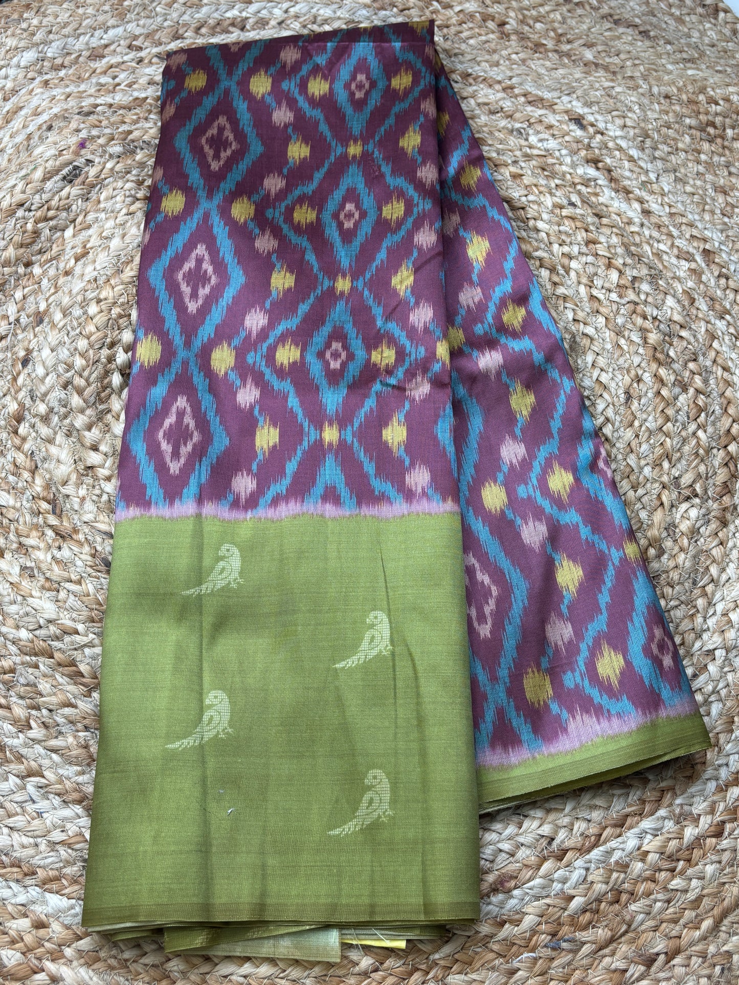 Ikkat SIlk Saree