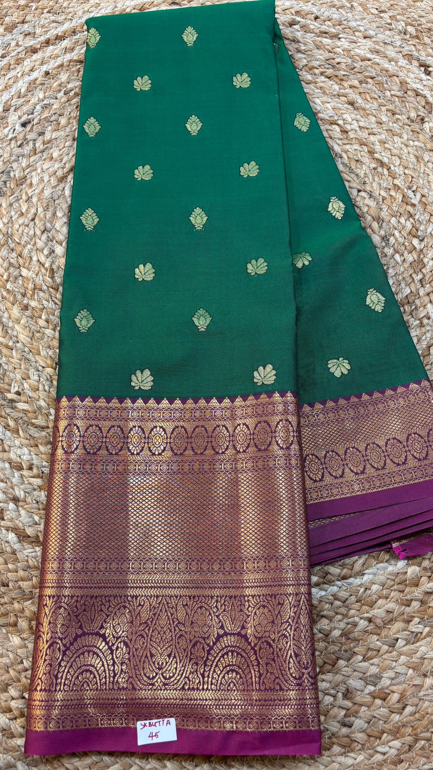 Semi Kanchi Butta Sarees