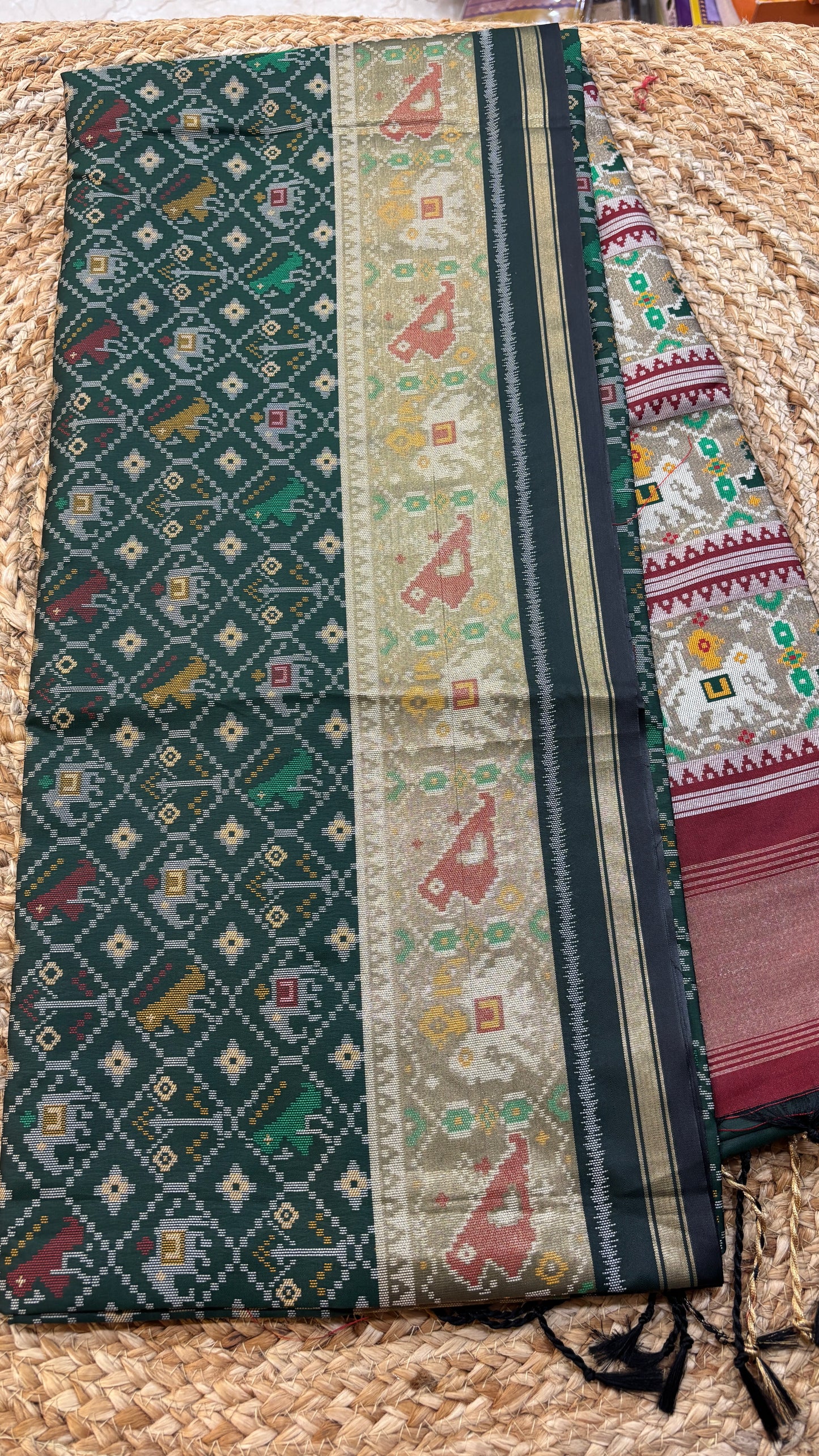 Tussar Patola Saree