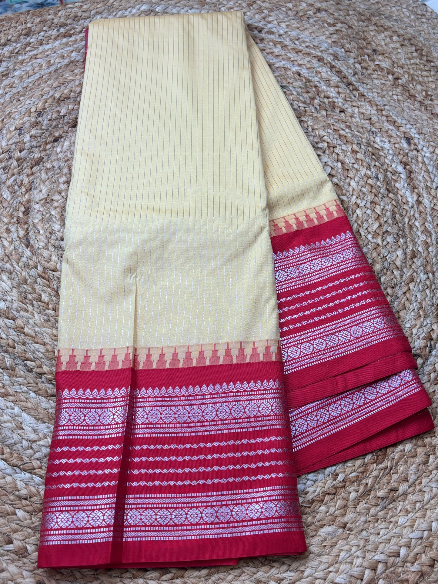 Semi Gadwal Saree