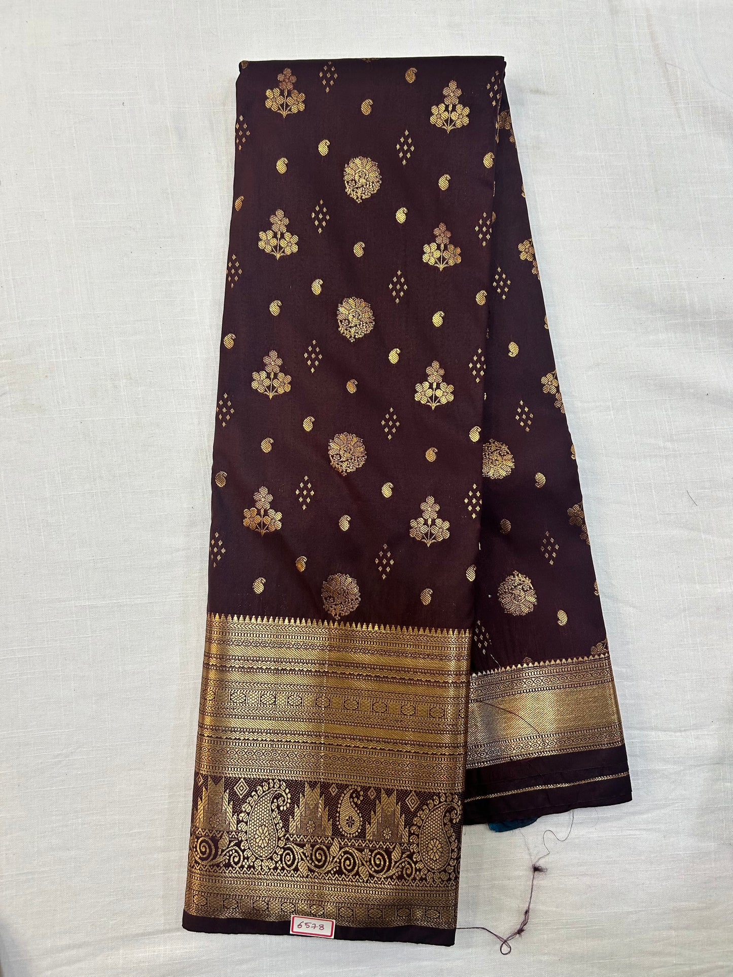 Semi Kanchi Butta Sarees