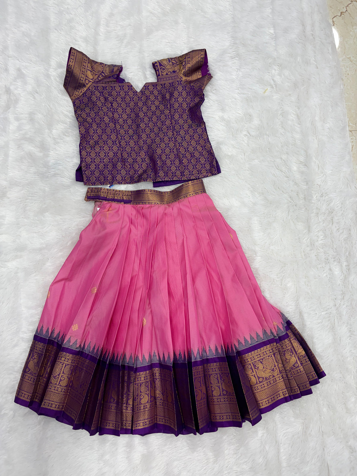 Kids Stitched Lehanga