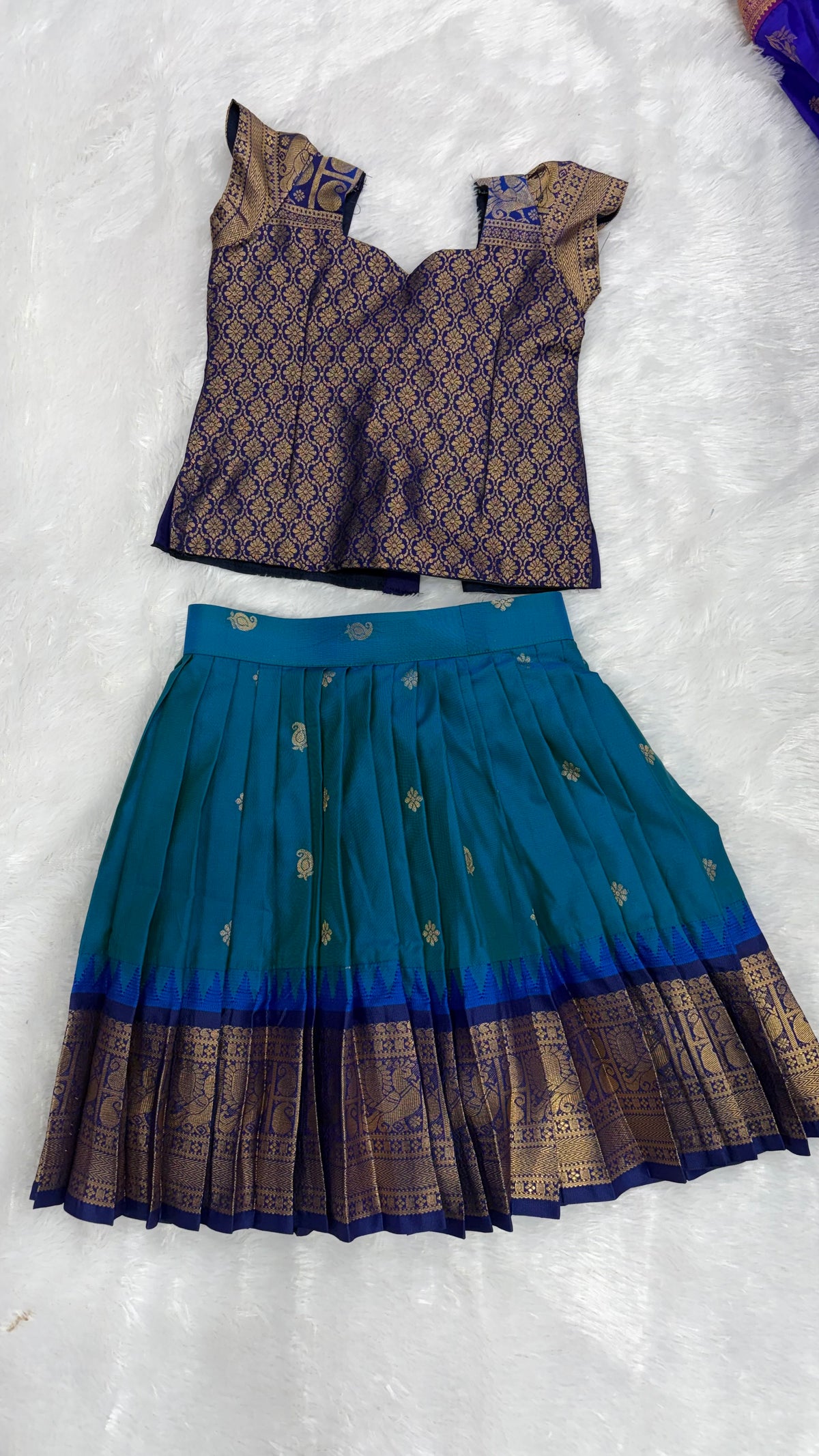 Kids Stitched Lehanga