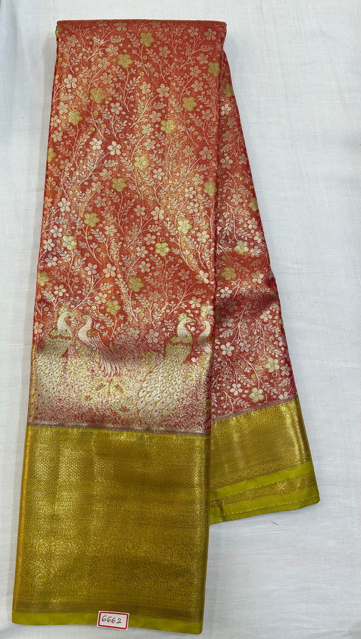 Semi Kanchi Tissue Pattu Sarees