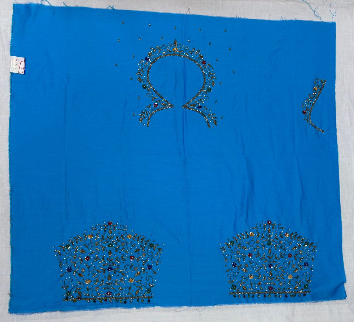 Raw Silk Maggam Work Blouse