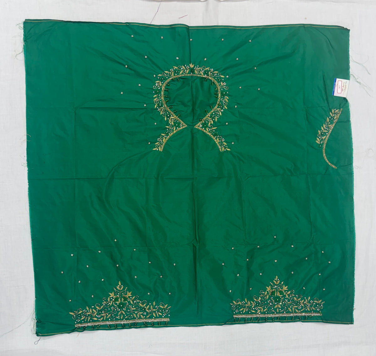 Raw Silk Maggam Work Blouse
