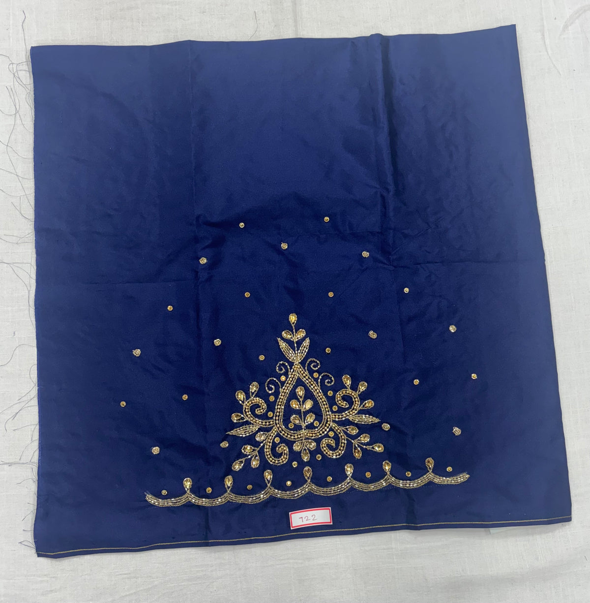 Raw Silk Maggam Work Blouse