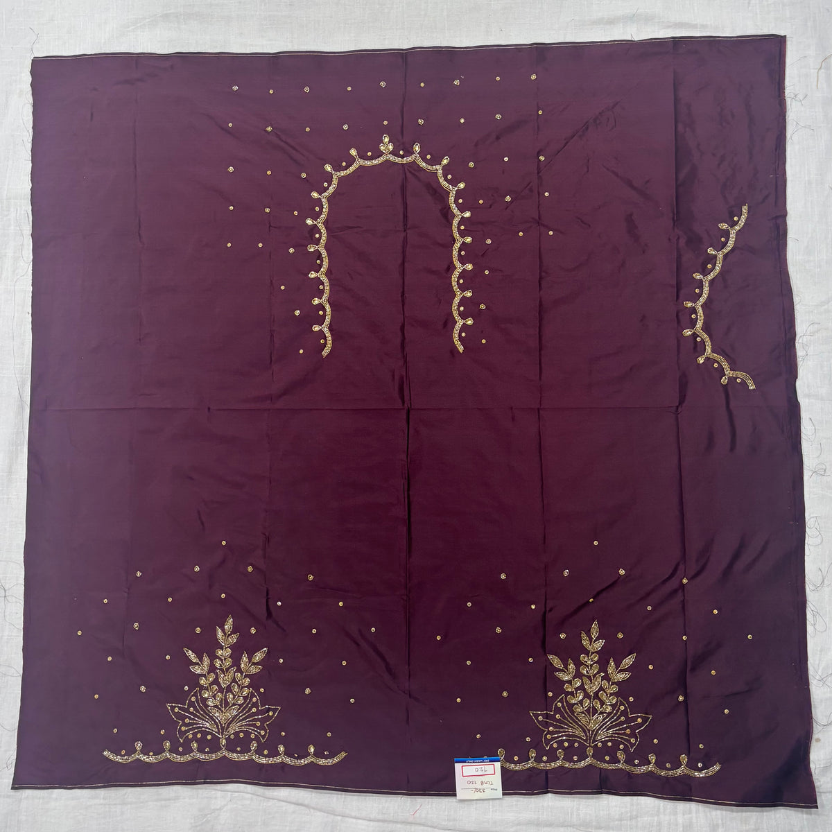 Raw Silk Maggam Work Blouse