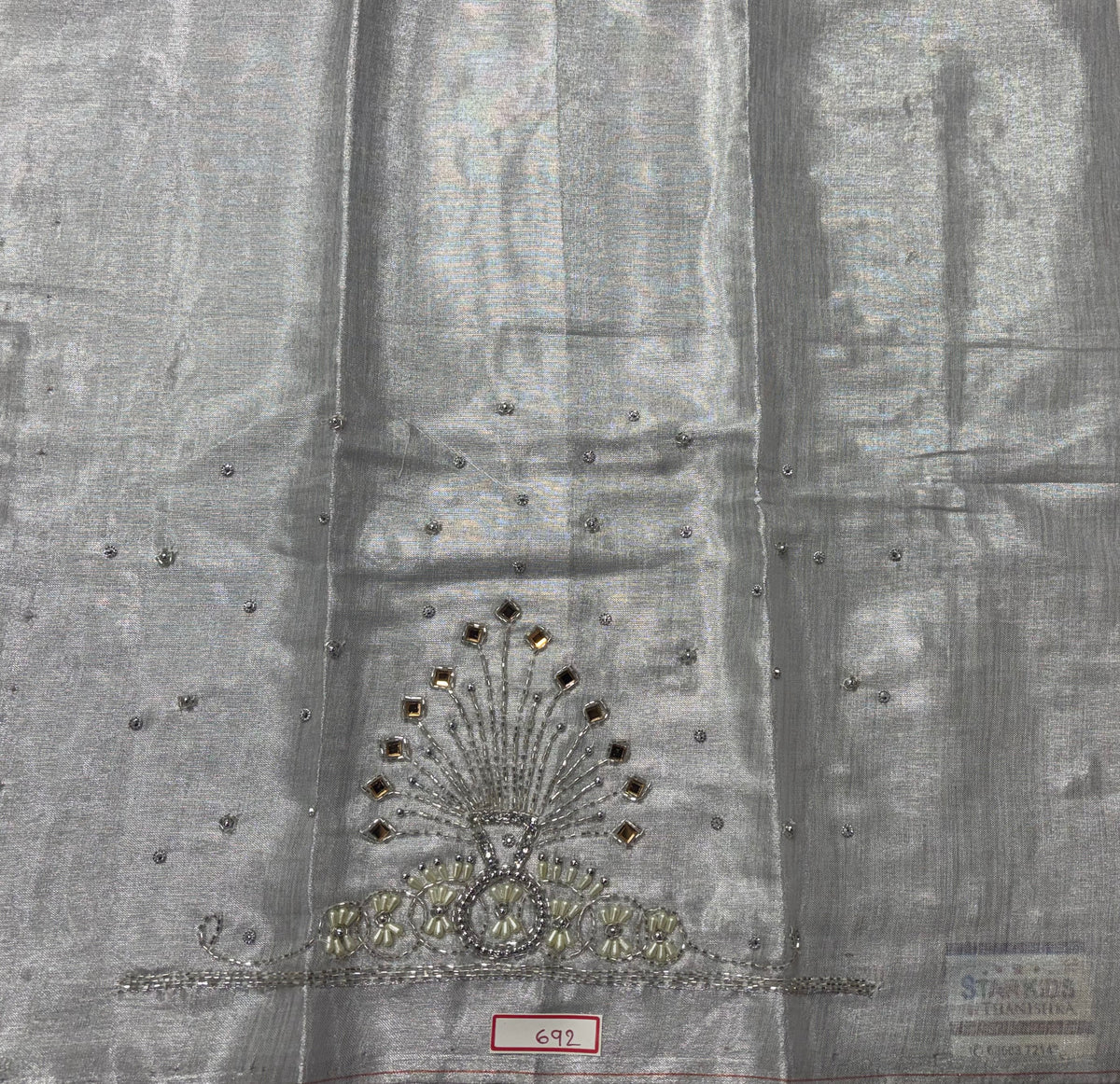Raw Silk Maggam Work Blouse