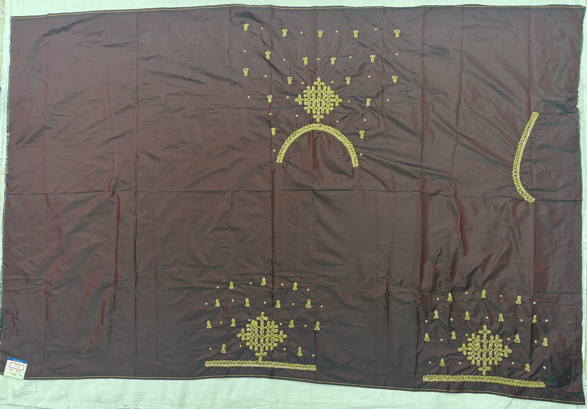 Raw Silk Maggam Work Blouse