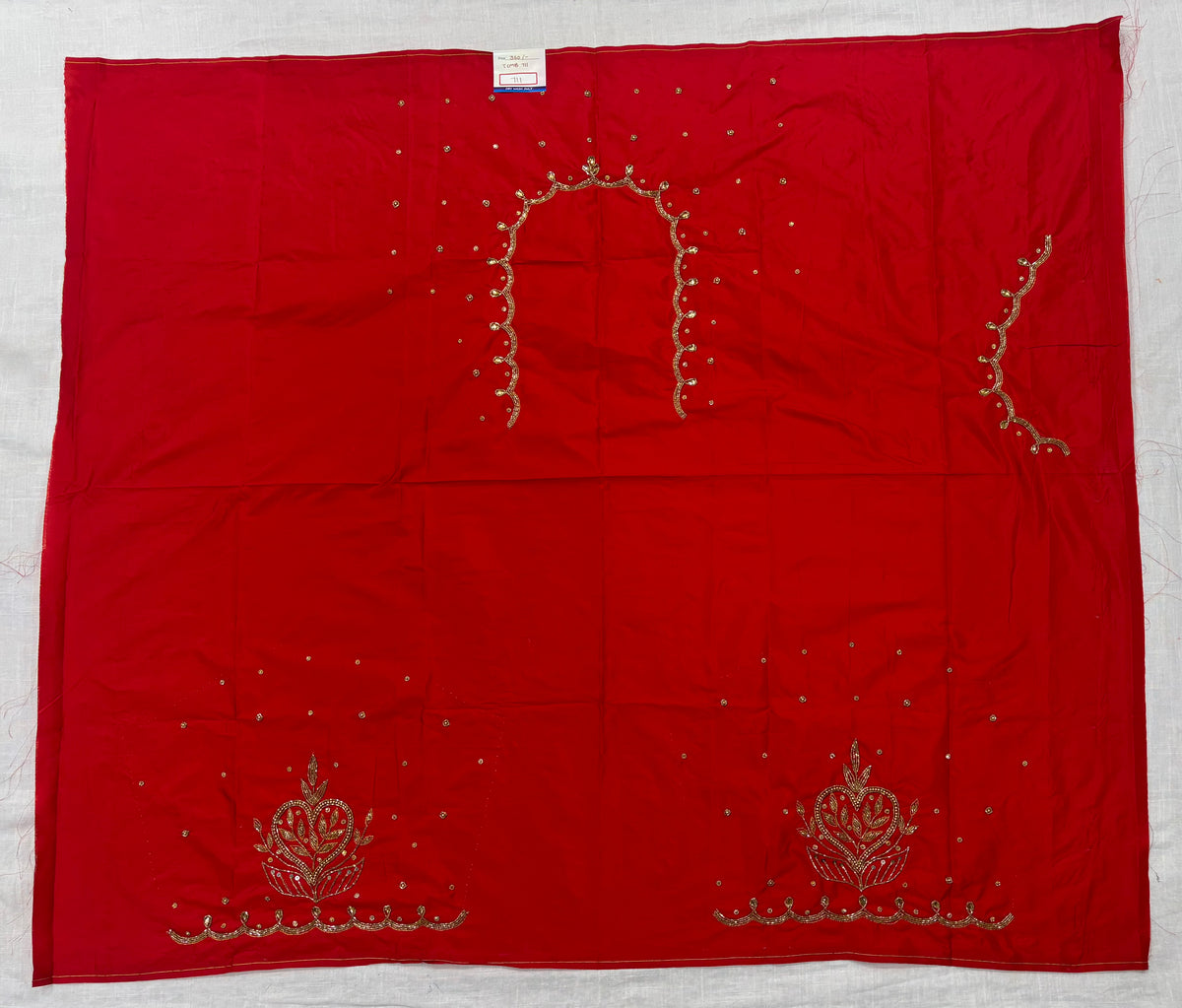 Raw Silk Maggam Work Blouse