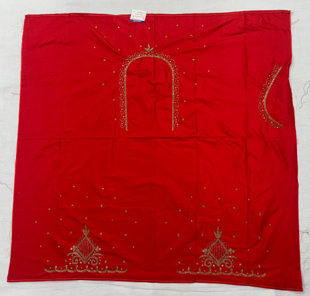 Raw Silk Maggam Work Blouse