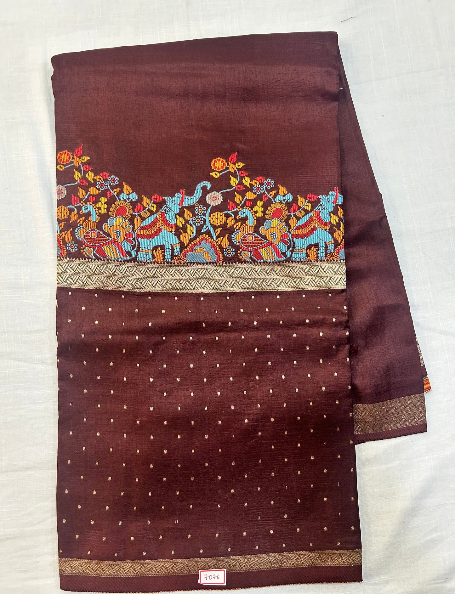Russian Crepe saree