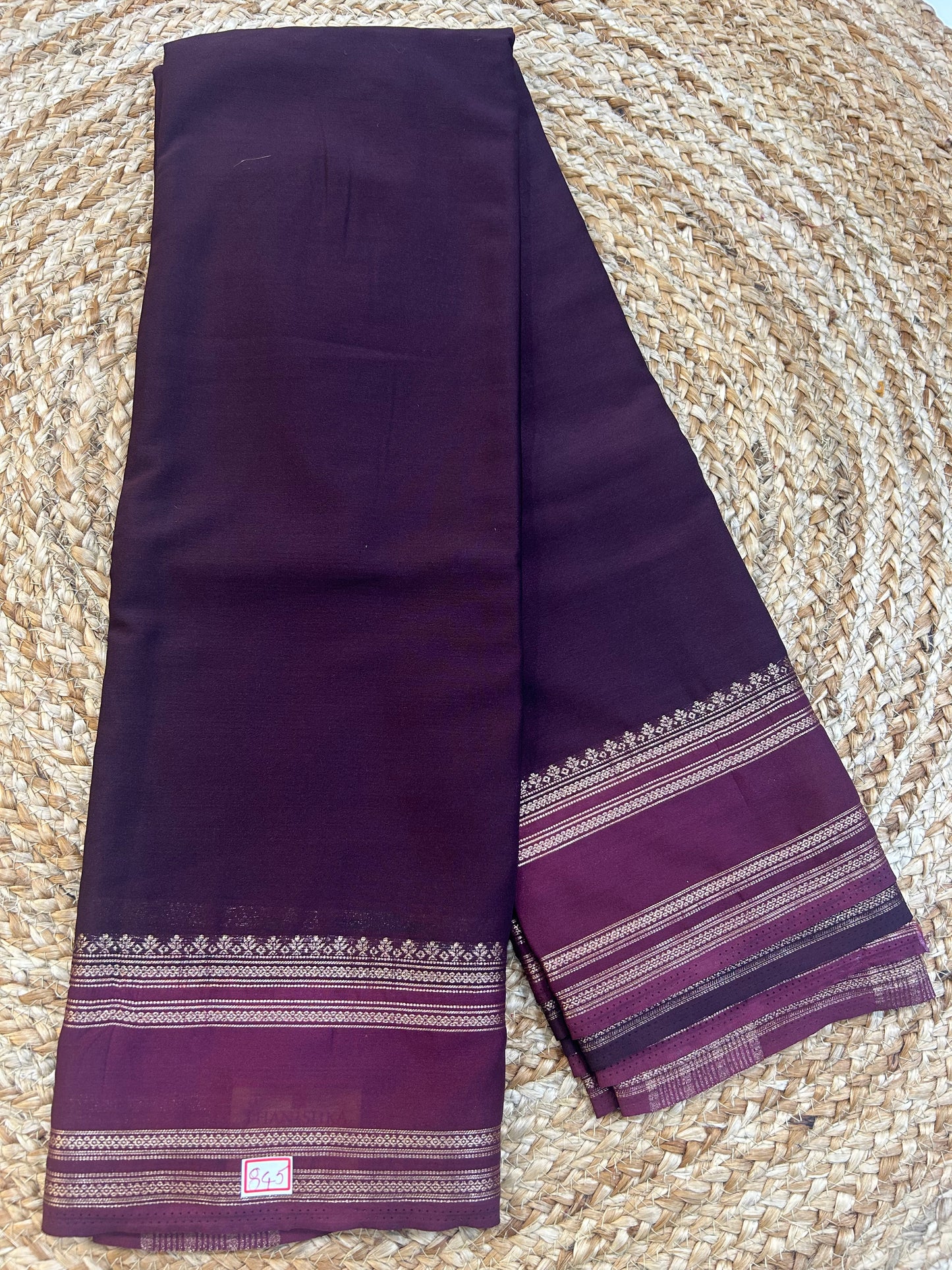 Mysore Crepe Small Borders
