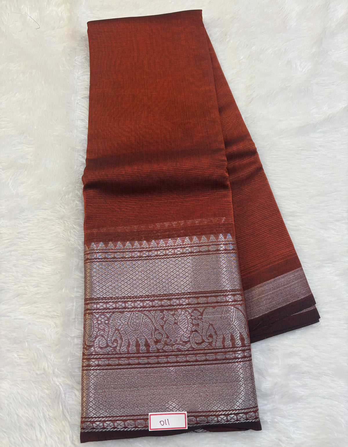 Mangalgiri Silk Saree Big border