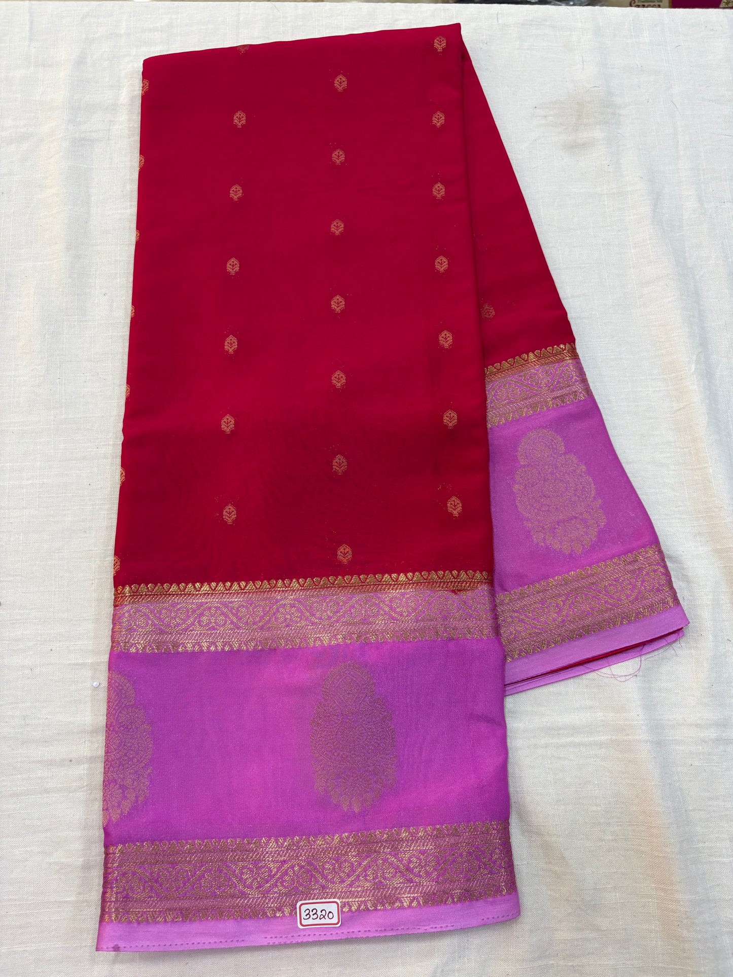 Mysore Crepe Gap borders Rich Pallu