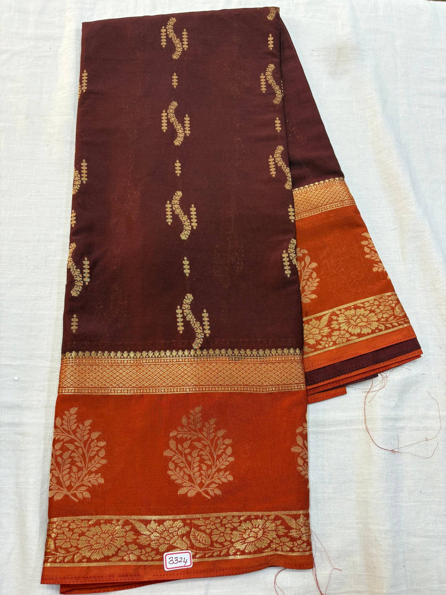 Mysore Crepe Gap borders Rich Pallu