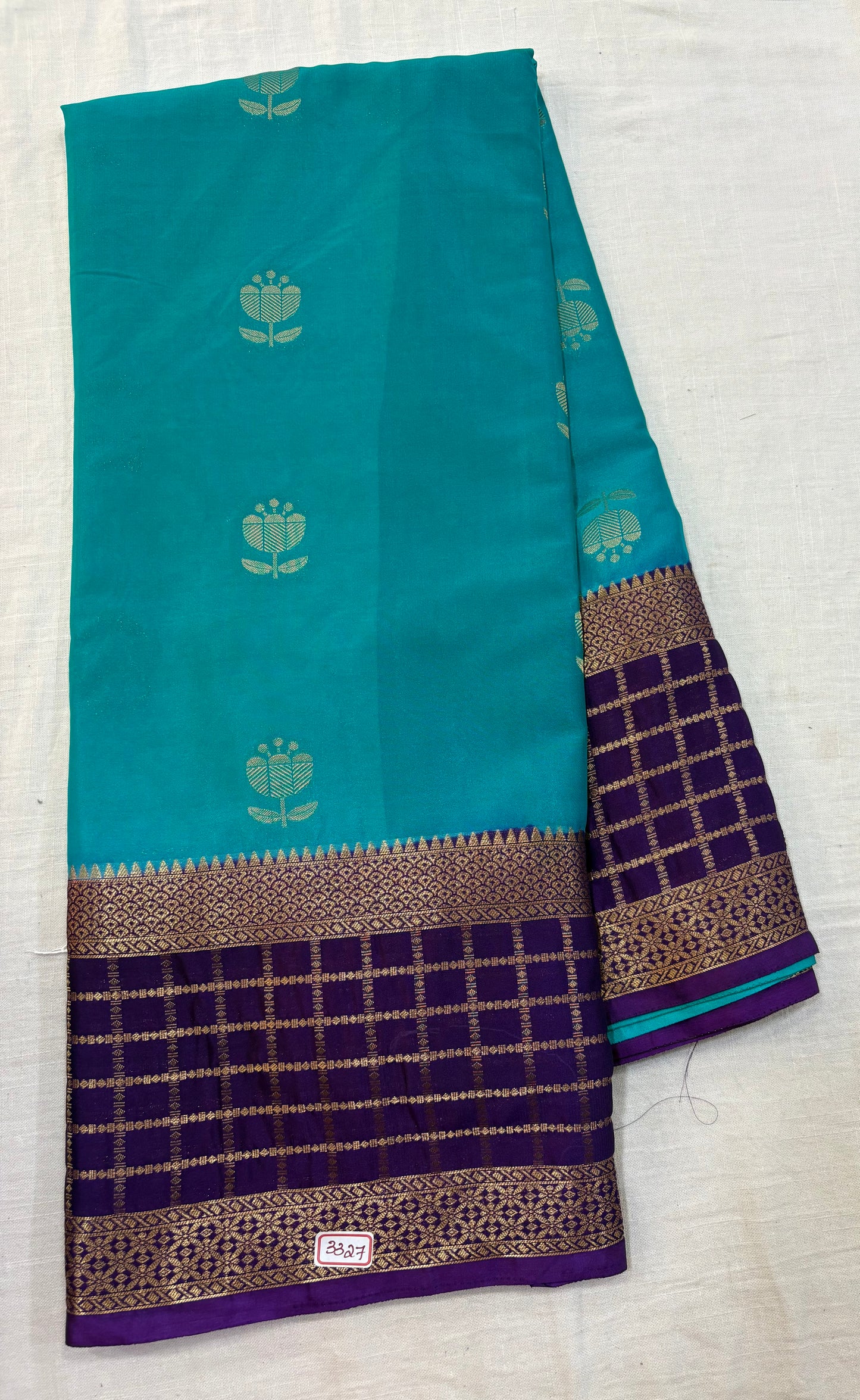 Mysore Crepe Gap borders Rich Pallu