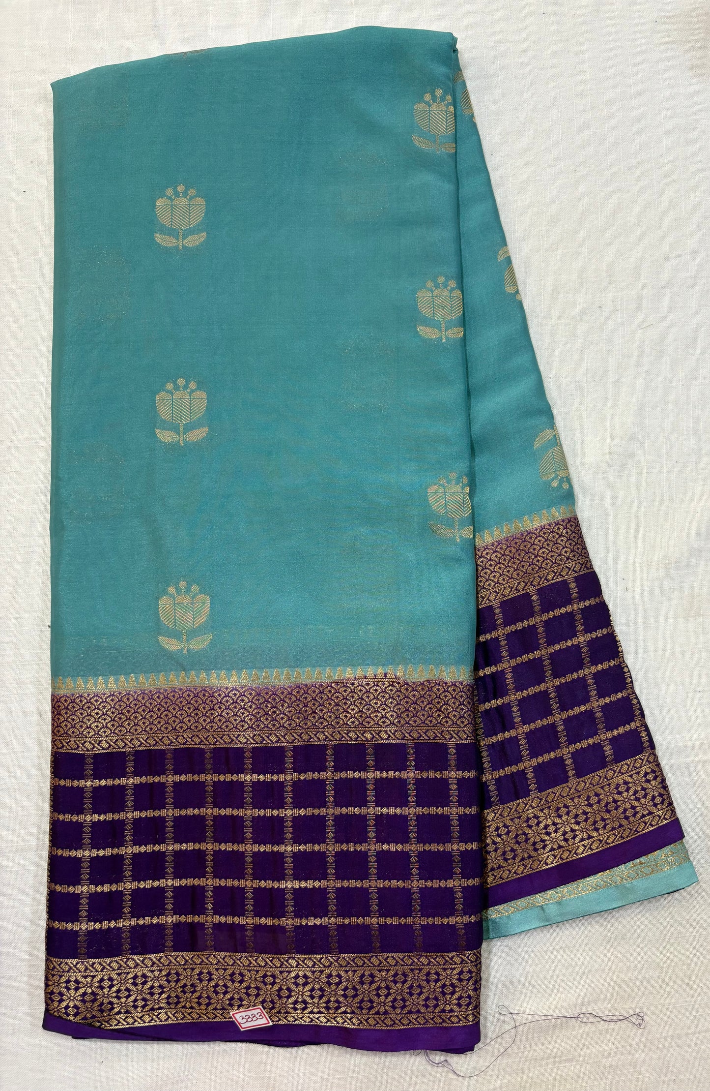Mysore Crepe Gap borders Rich Pallu