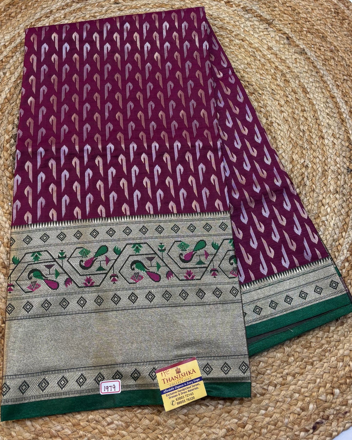 Semi Uppada Saree