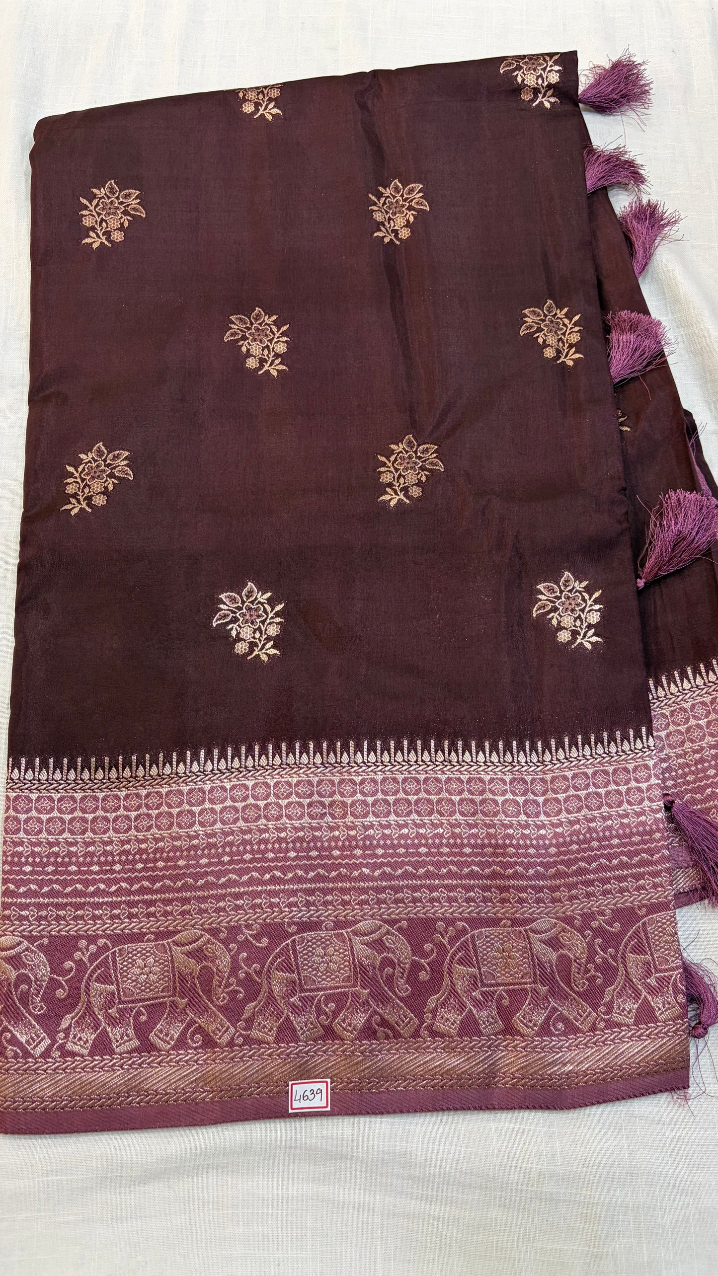Russian Crepe saree