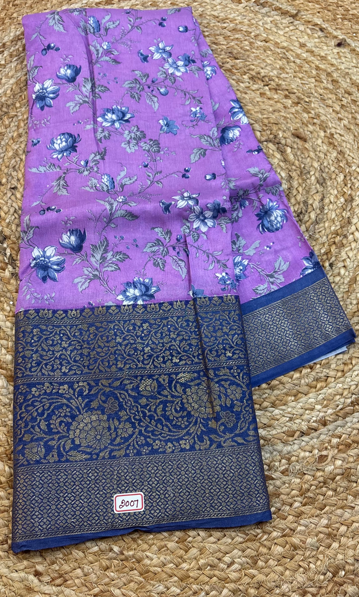 Russian Crepe saree