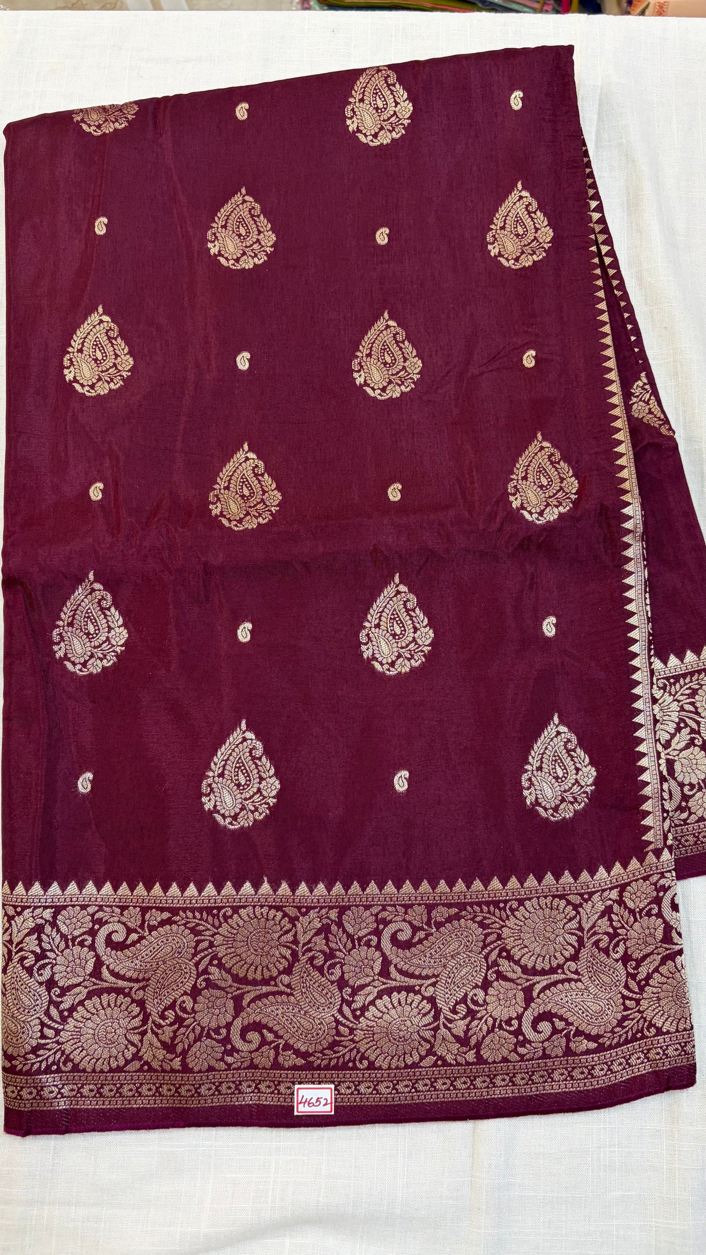 Russian Crepe saree