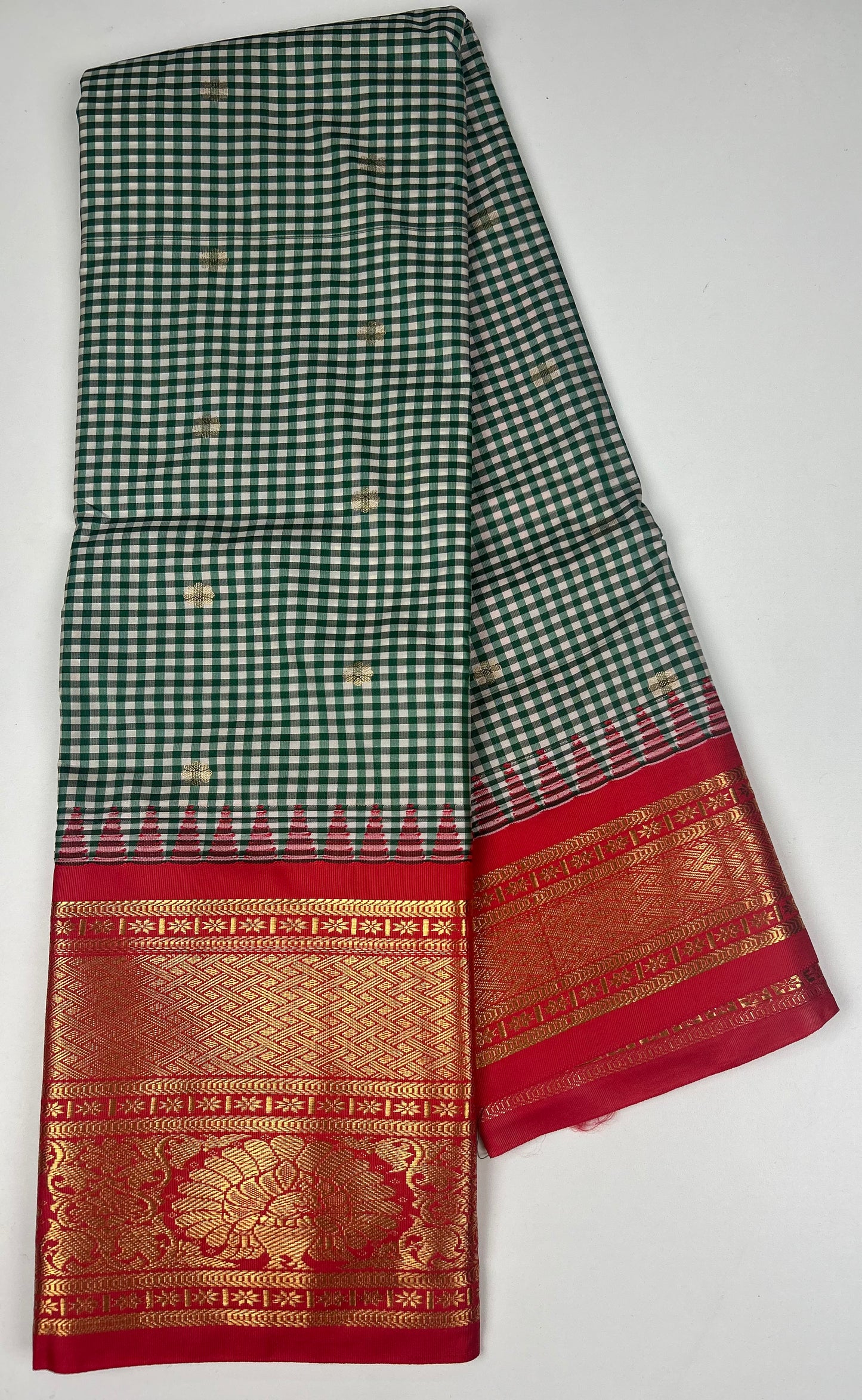Vintage Semi Gadwal Saree