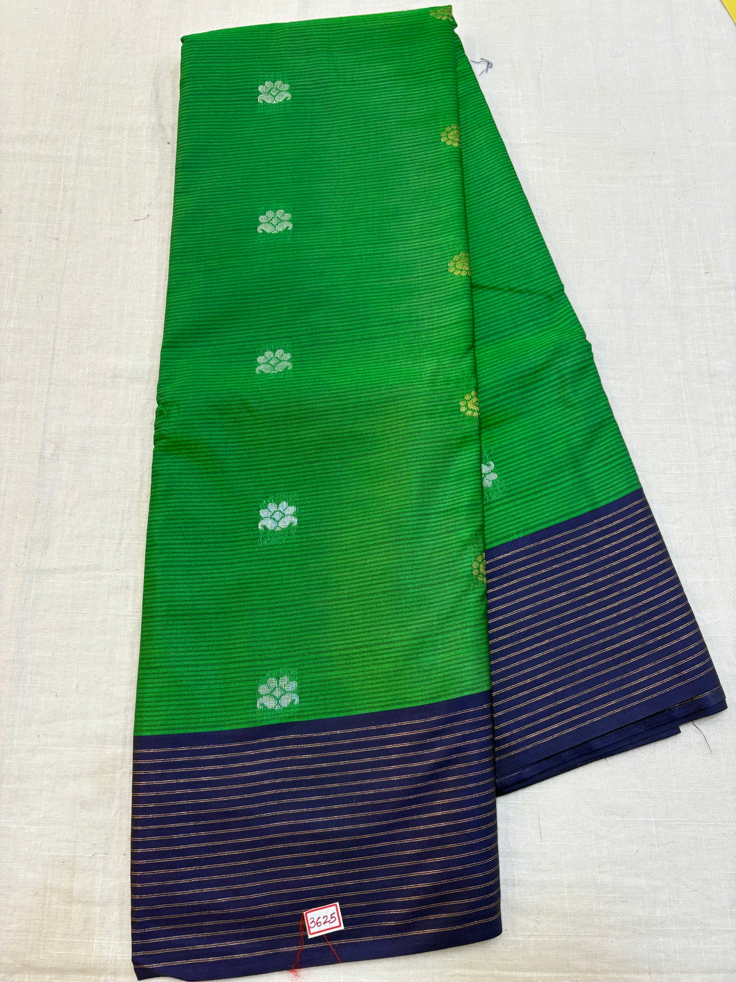 Semi Gadwal Sico Lines Border Saree