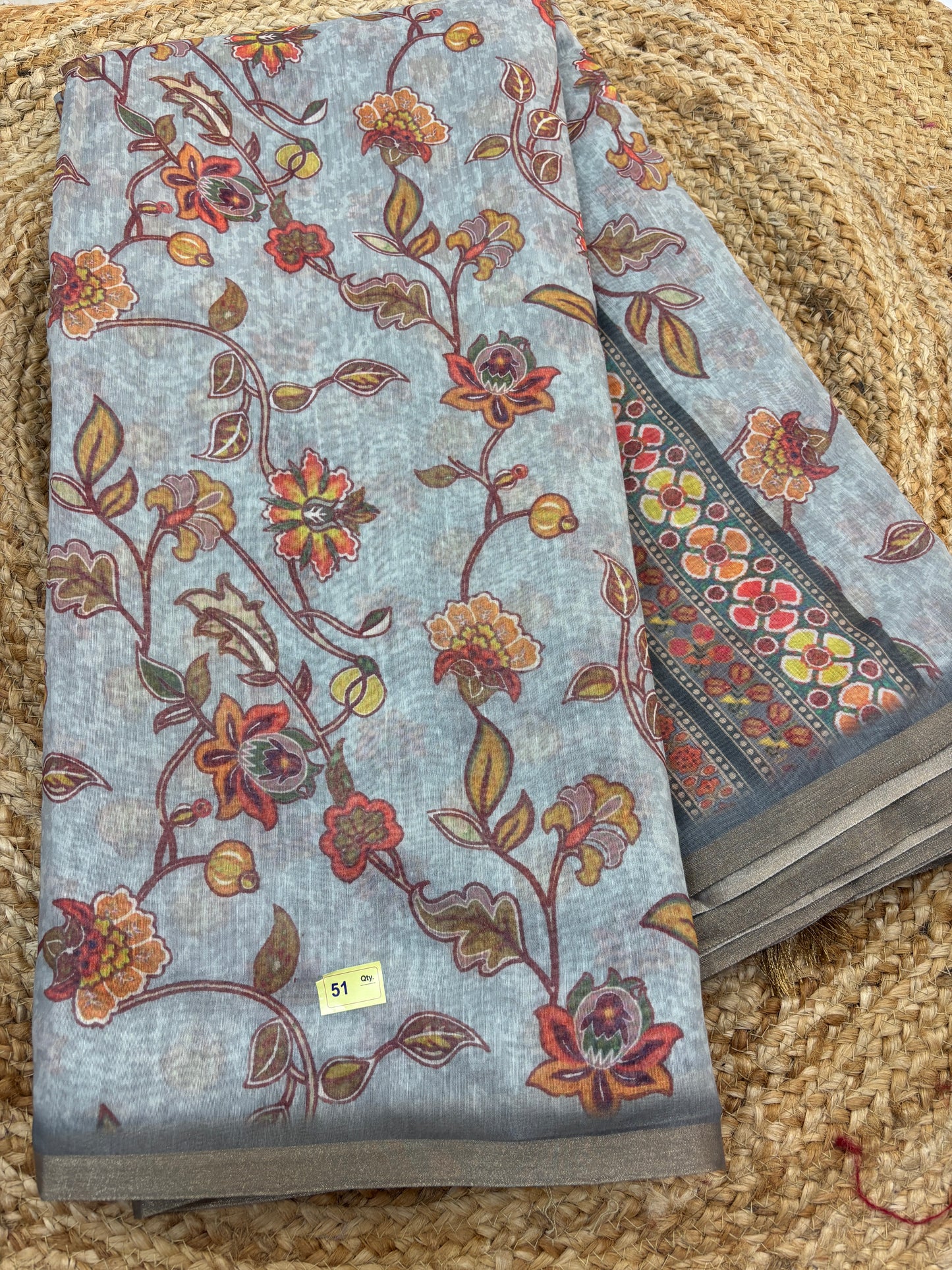 Slub Cotton Printed-51