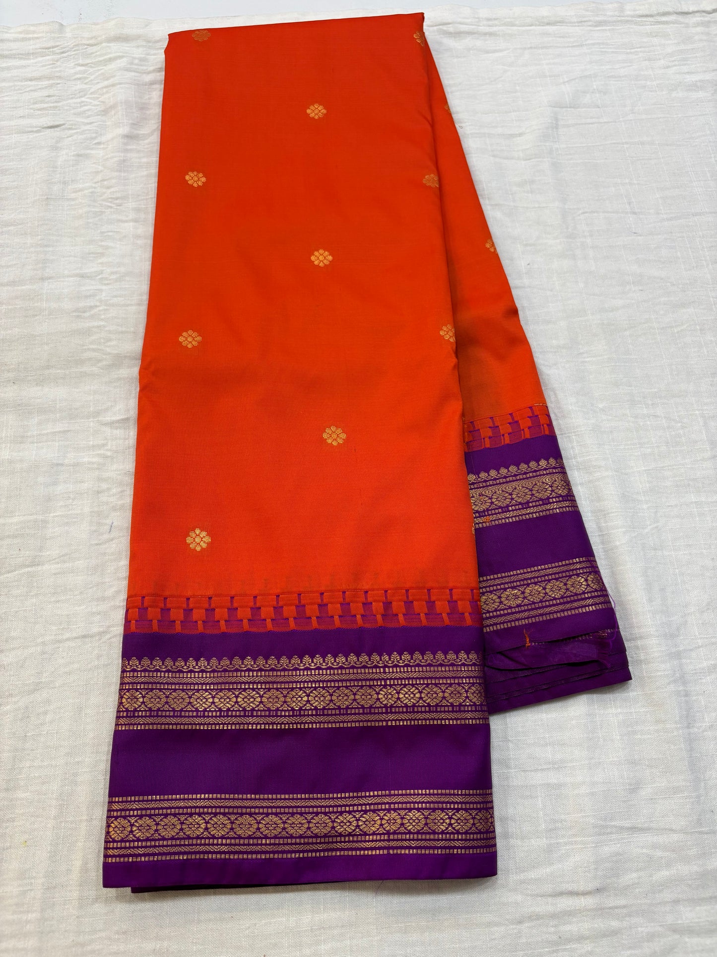 Semi Gadwal Silk Saree