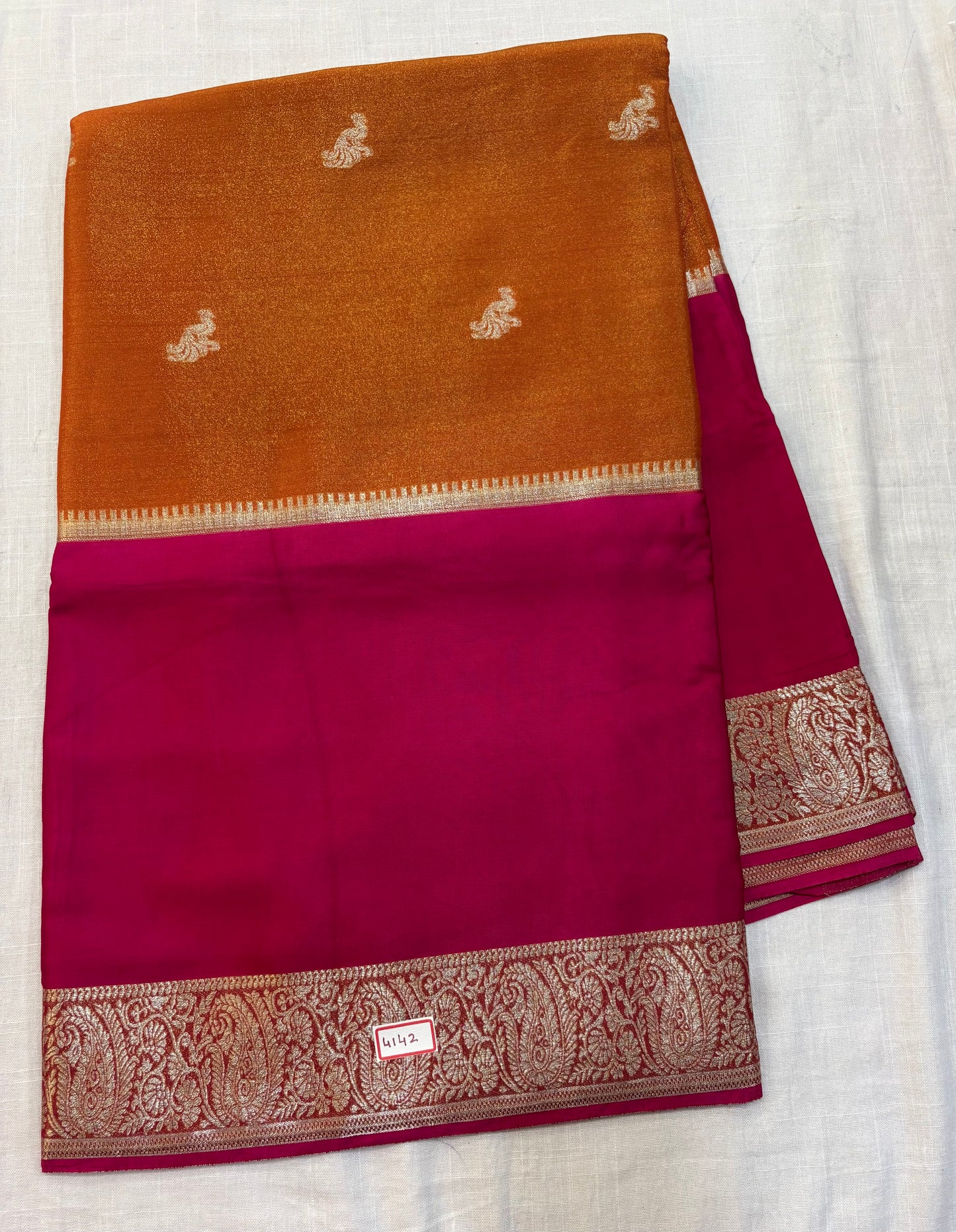Russian Crepe saree
