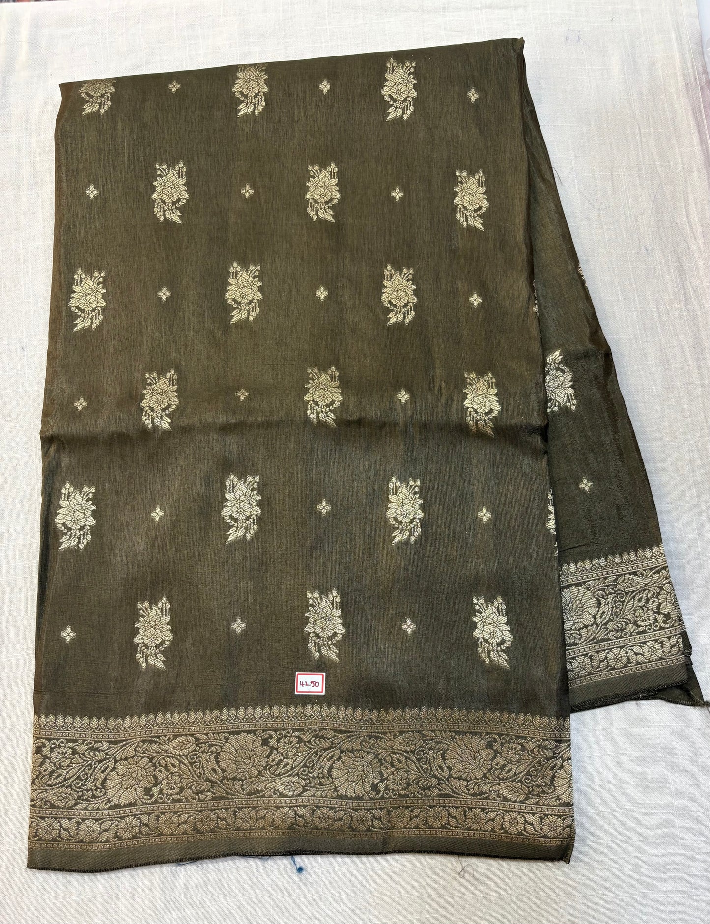 Russian Crepe saree