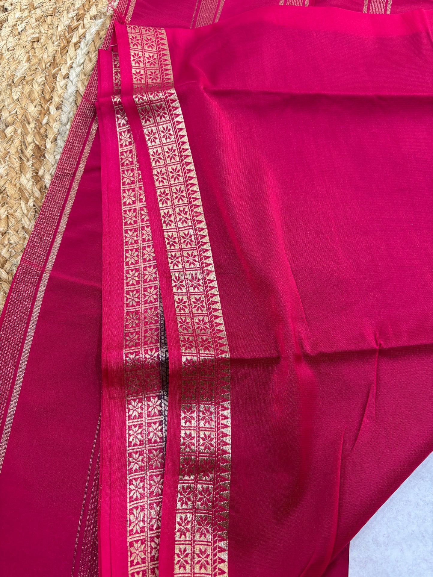 Mysore Crepe Small Borders-27