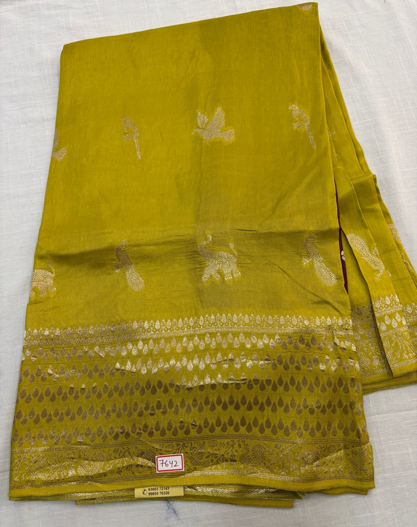 Russian crepe sarees
