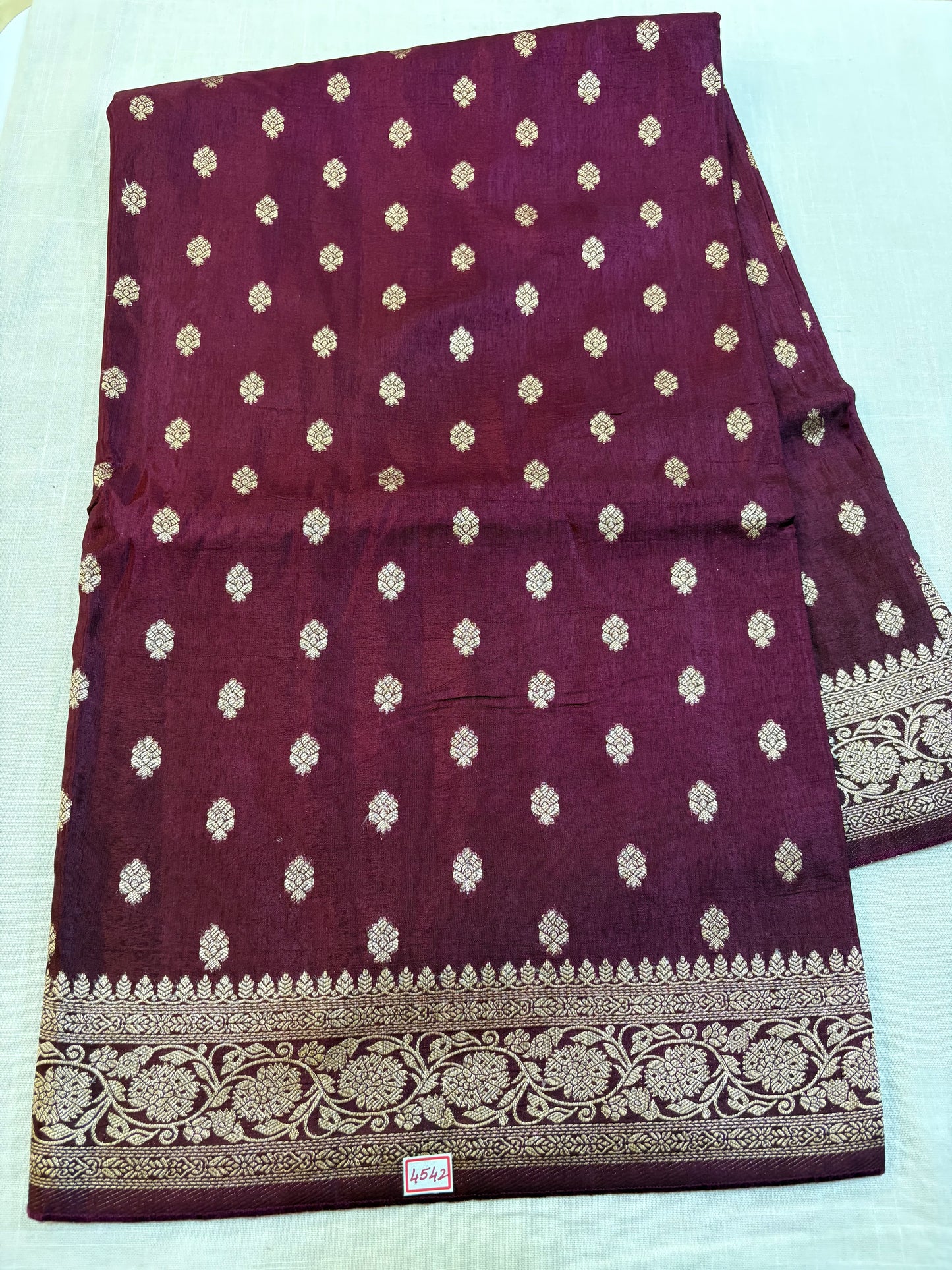 Russian Crepe saree