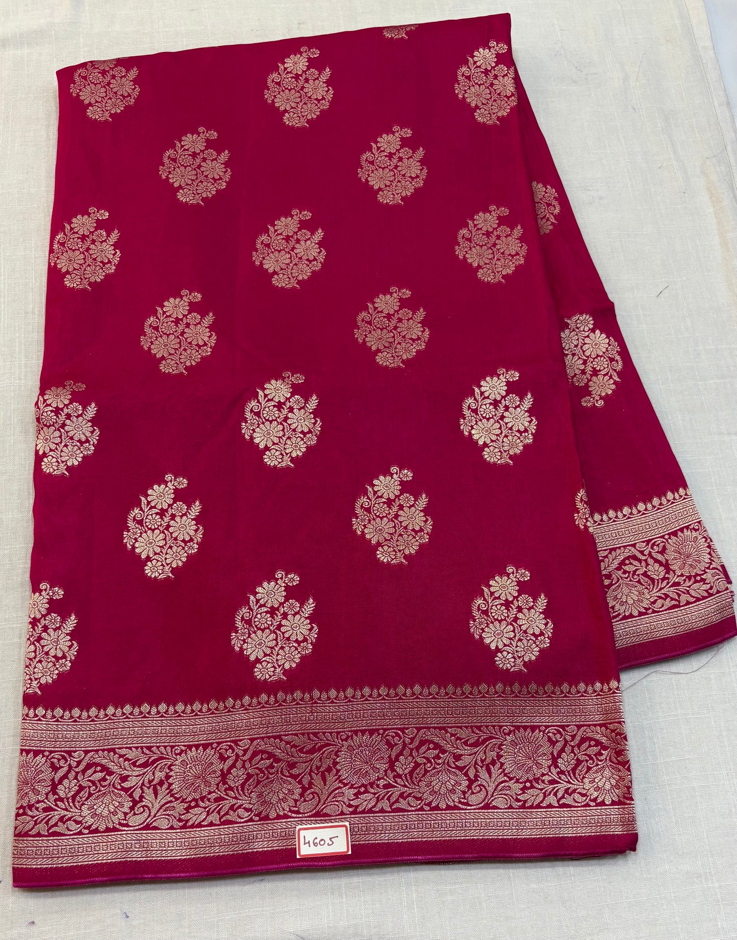 Russian Crepe saree