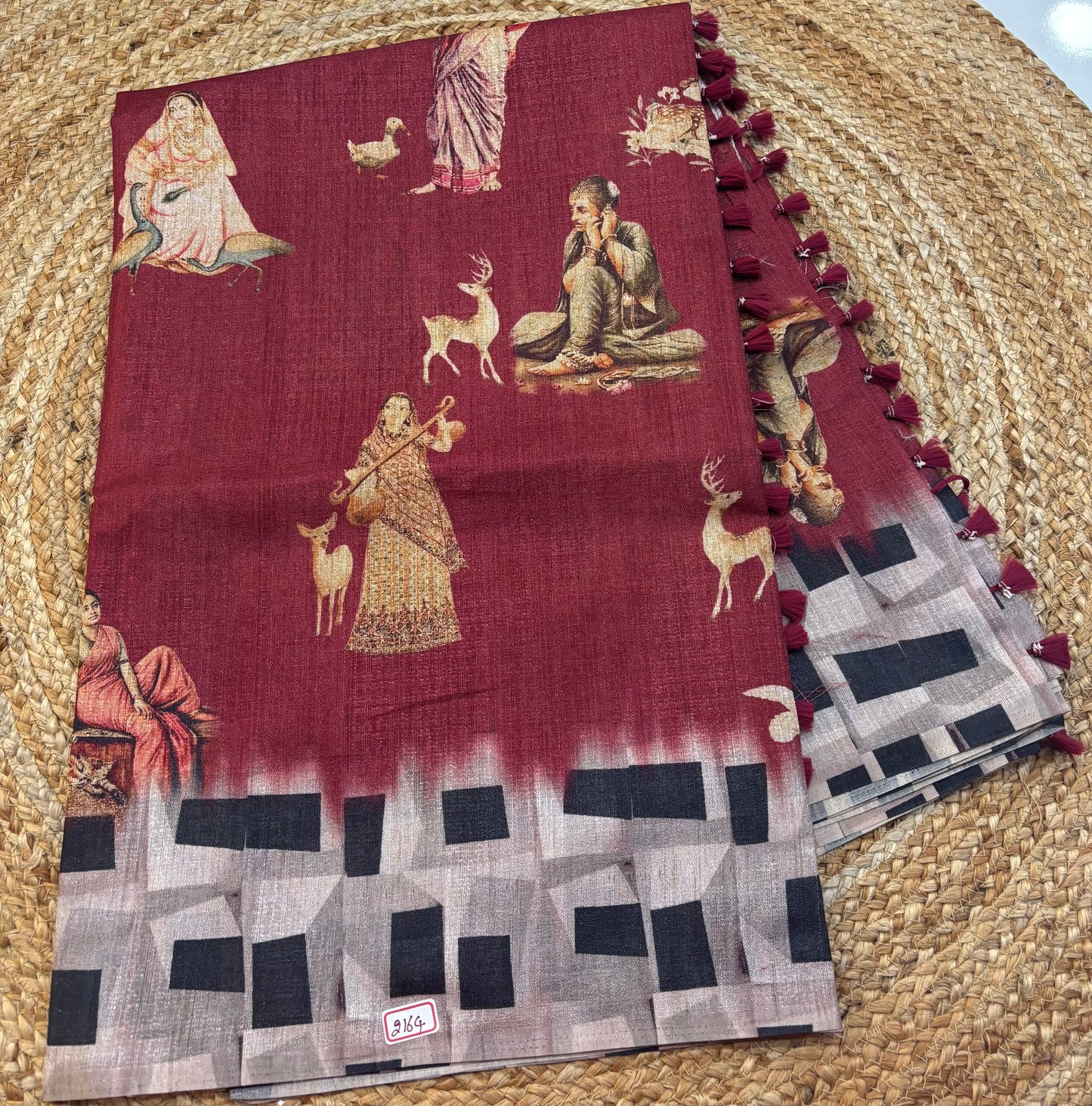 Bamboo silk sarees